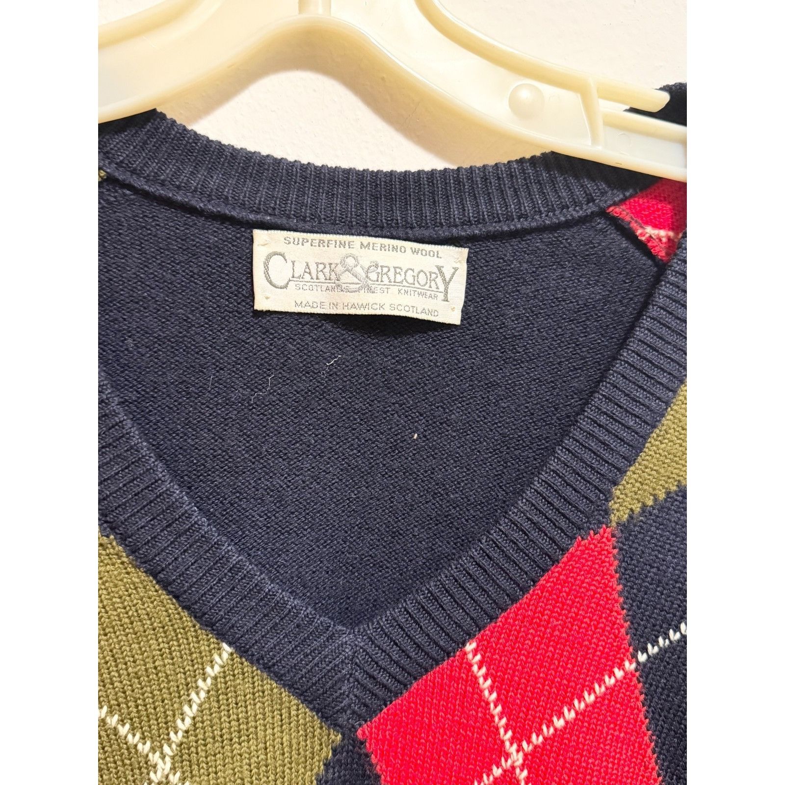 Other Clark & Gregory Medium 100% Merino Wool Pullover Crew Golf S Size US L / EU 52-54 / 3 - 4 Thumbnail