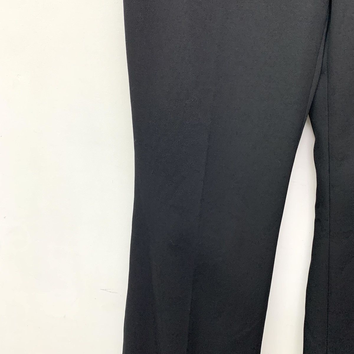 Stella McCartney Stella McCartney Black Flared Wool Suit Pants K26WX Size 26" / US 2 / IT 38 - 4 Thumbnail