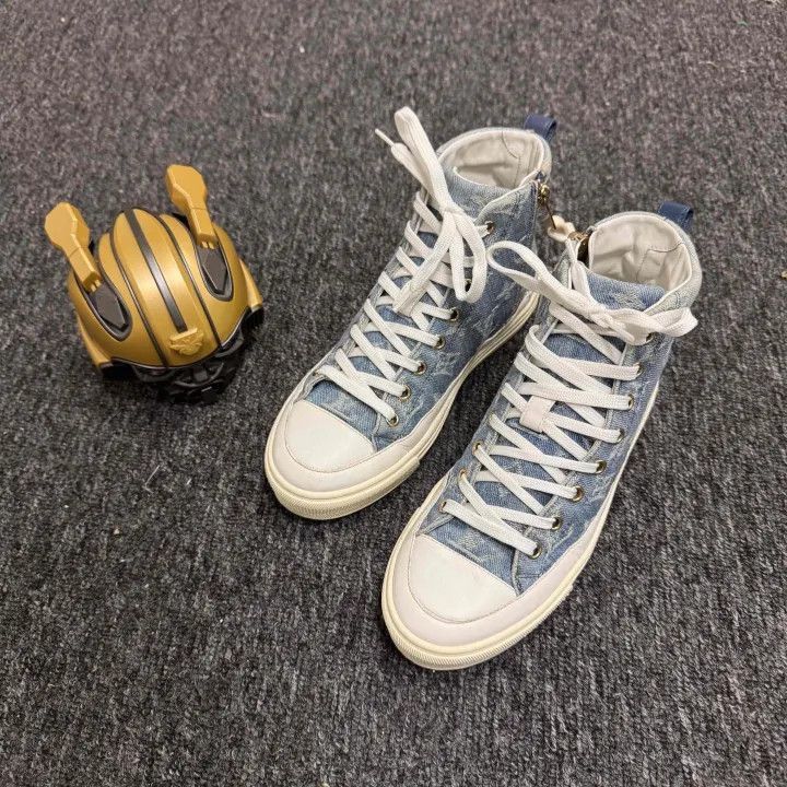 Louis Vuitton Louis Vuitton Stellar Blue Casual Shoes -2508 Size US 5.5 / EU 38 - 1 Thumbnail