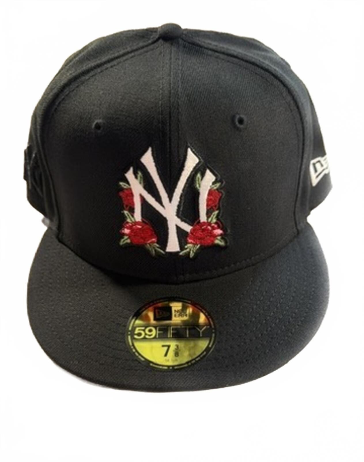 New Era New Era New York Yankees "Roses" 59FIFTY 7 3/8 Size ONE SIZE - 5 Thumbnail
