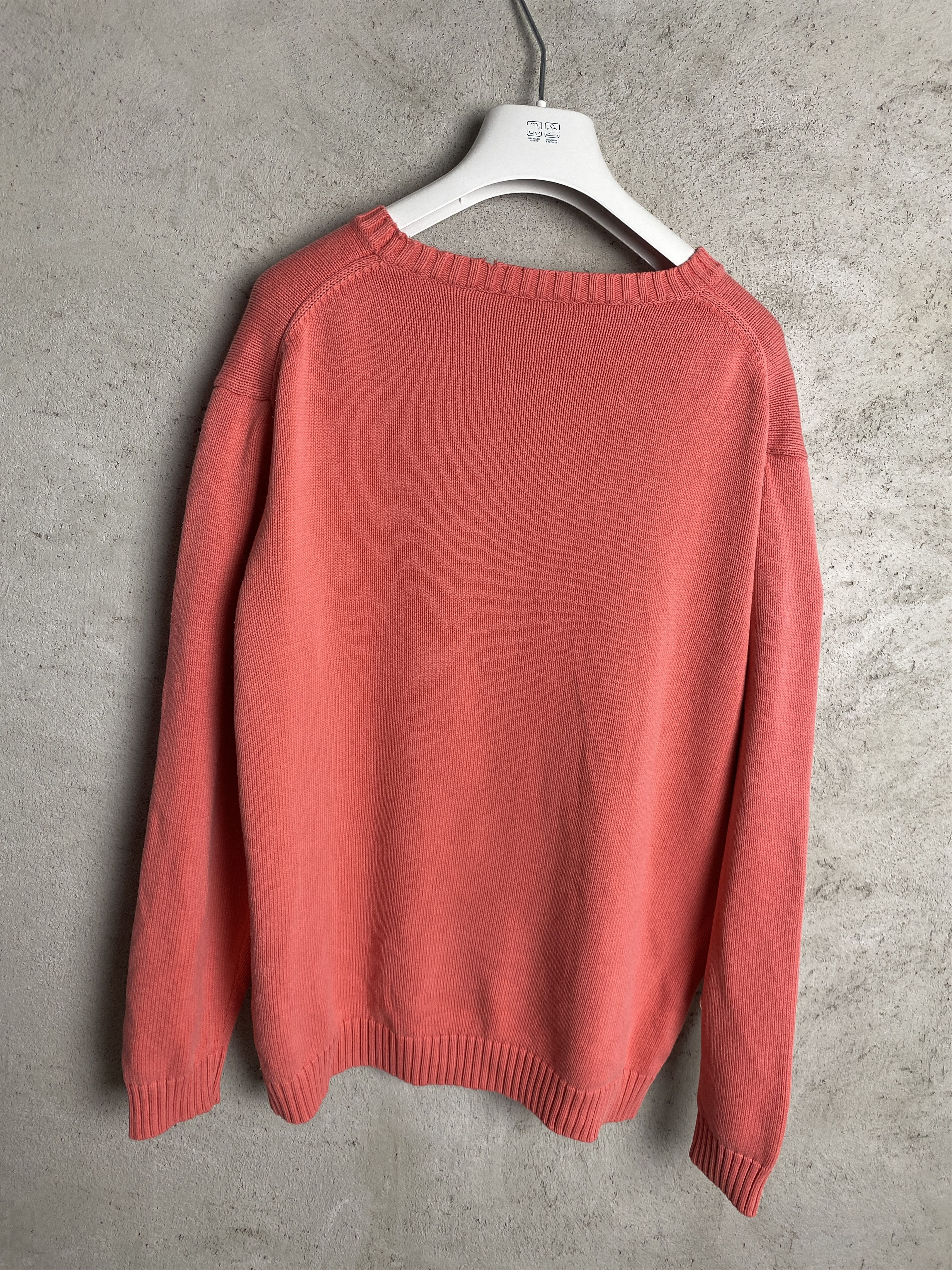 Yves Saint Laurent YSL Yves Saint Laurent small logo sweater knitwear Size US L / EU 52-54 / 3 - 5 Thumbnail