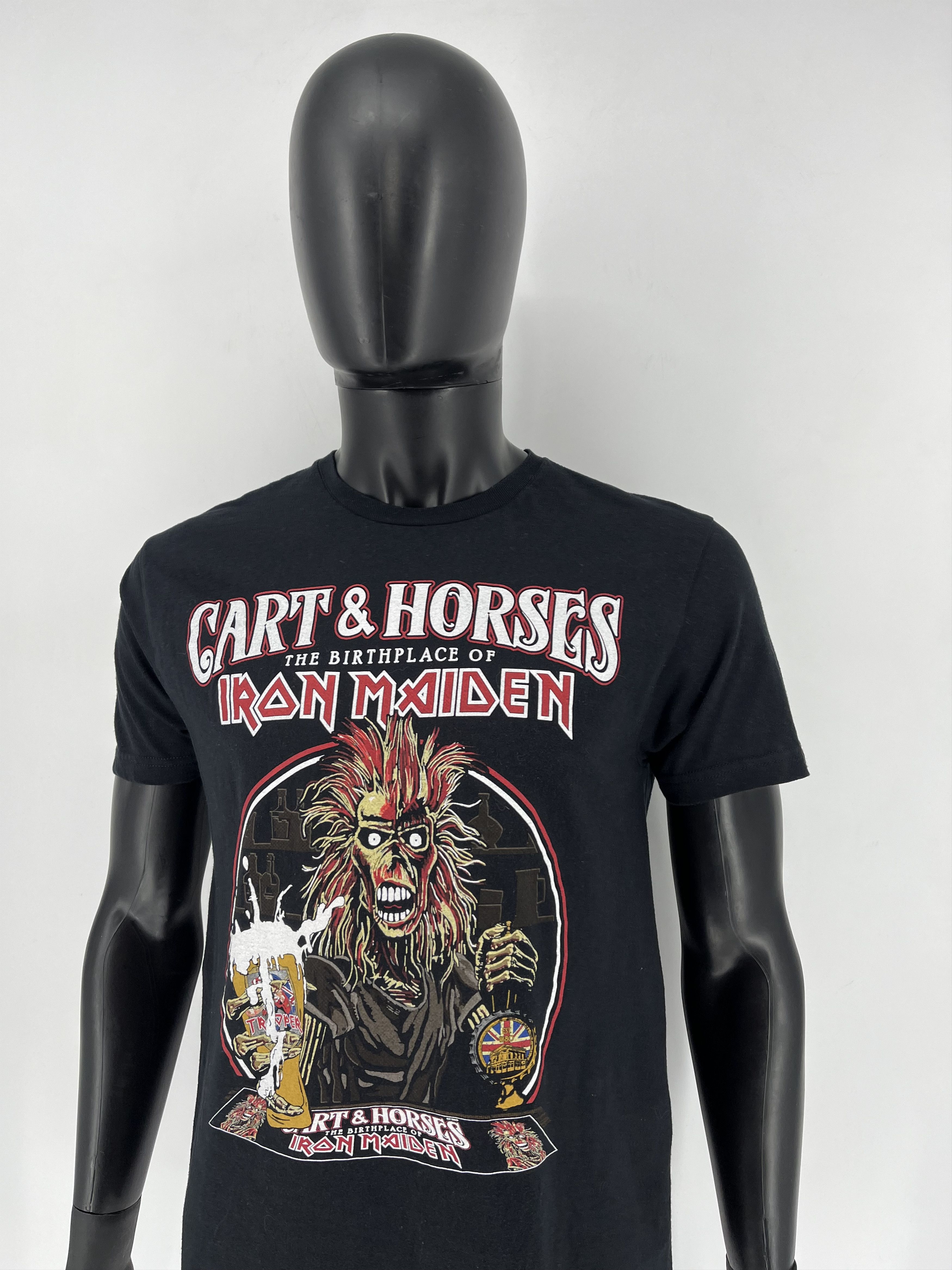 Band Tees Vintage Iron Maiden Band Rock Punk Tee Streetwear hype Size US M / EU 48-50 / 2 - 5 Thumbnail