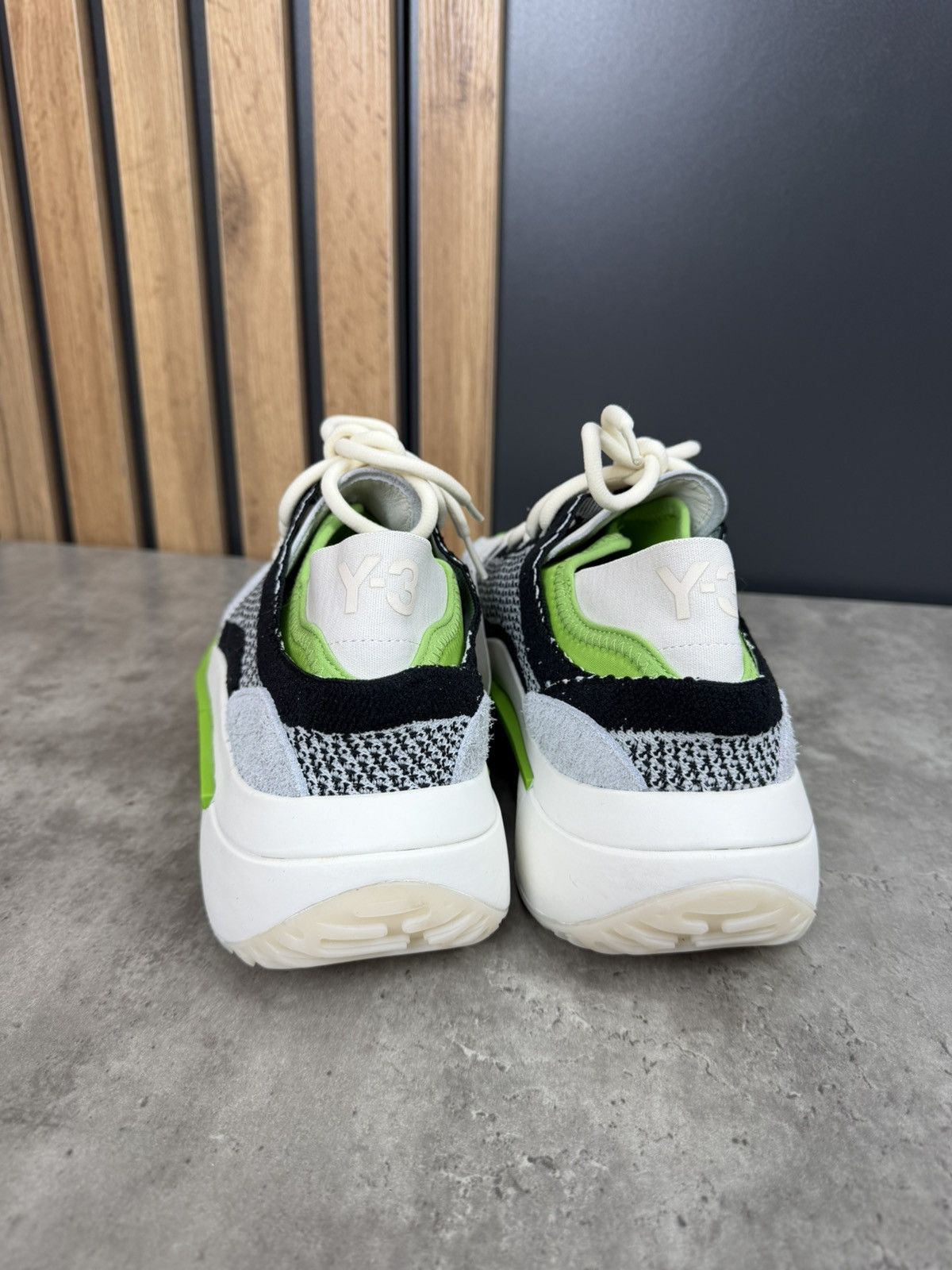Y-3 Adidas Y-3 Yohji Yamamoto Qisan Knit White/Black Size 10.5 Size US 10.5 / EU 43-44 - 8 Thumbnail
