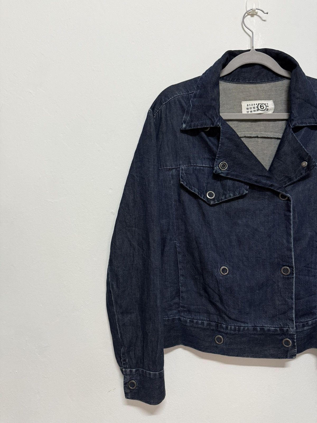 Maison Margiela Maison Margiela MM6 Double Breasted Denim jacket Size M / US 6-8 / IT 42-44 - 4 Thumbnail