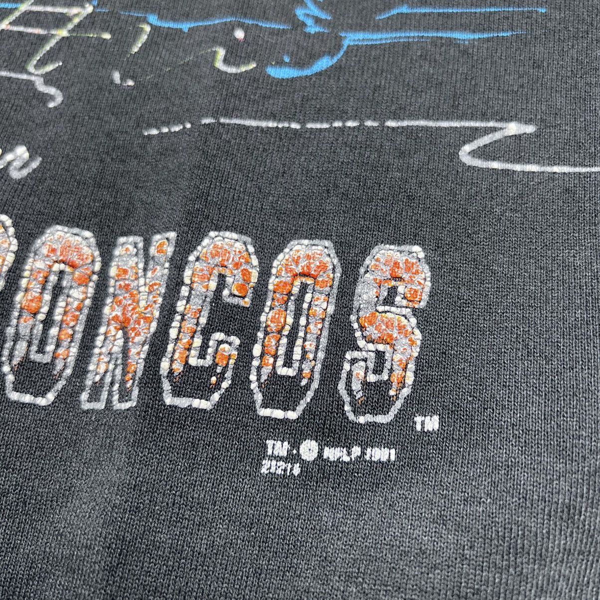 NFL Vtg 1991 NFL Denver Broncos Player Art Spell Out Sweatshirt Size US XL / EU 56 / 4 - 4 Thumbnail