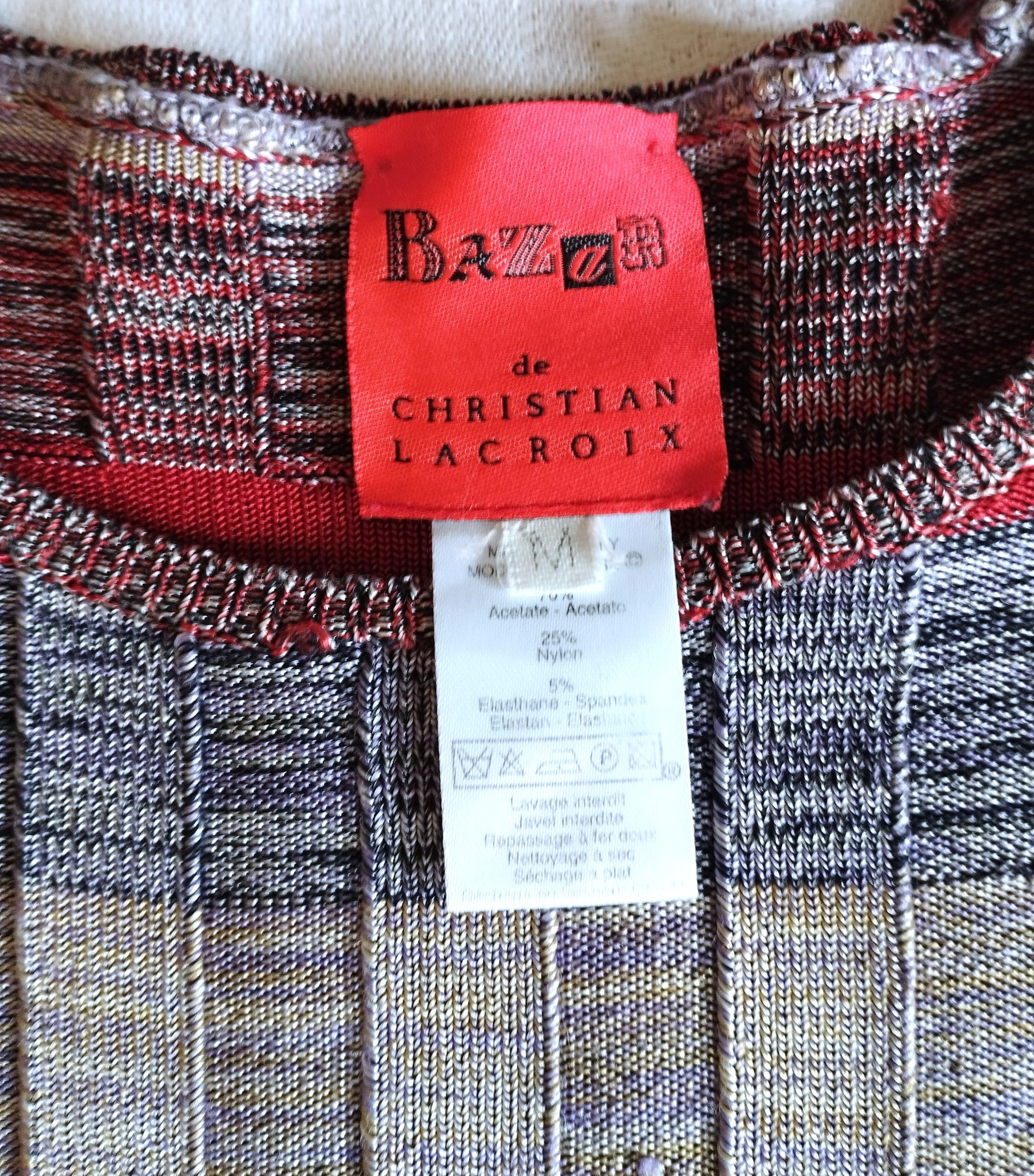Christian Lacroix Christian Lacroix Pull Mini TS/M Size S / US 4 / IT 40 - 2 Thumbnail