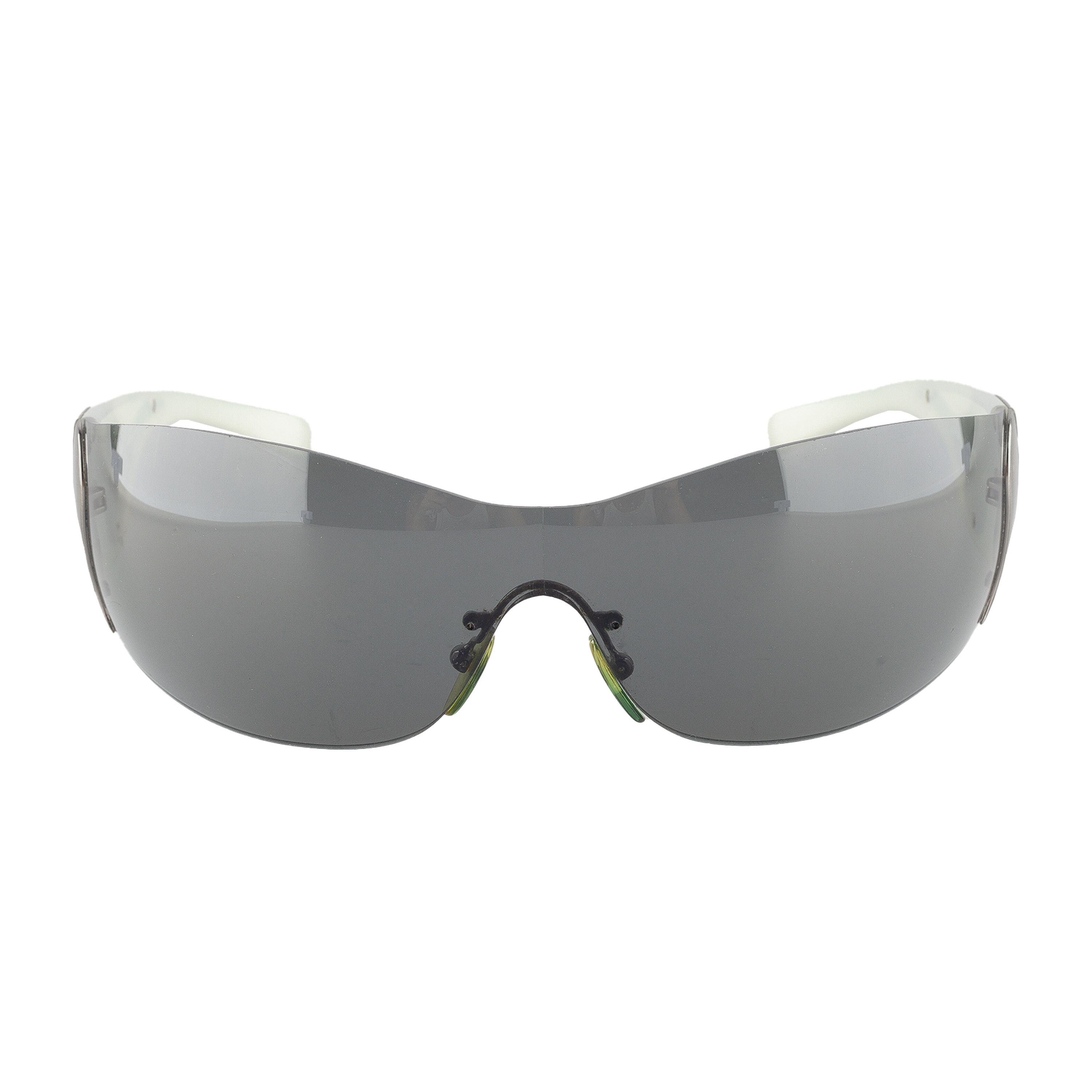 Prada Prada SPR 58F 5BZ-1A1 Silver Wave Sunglasses Size ONE SIZE - 3 Thumbnail