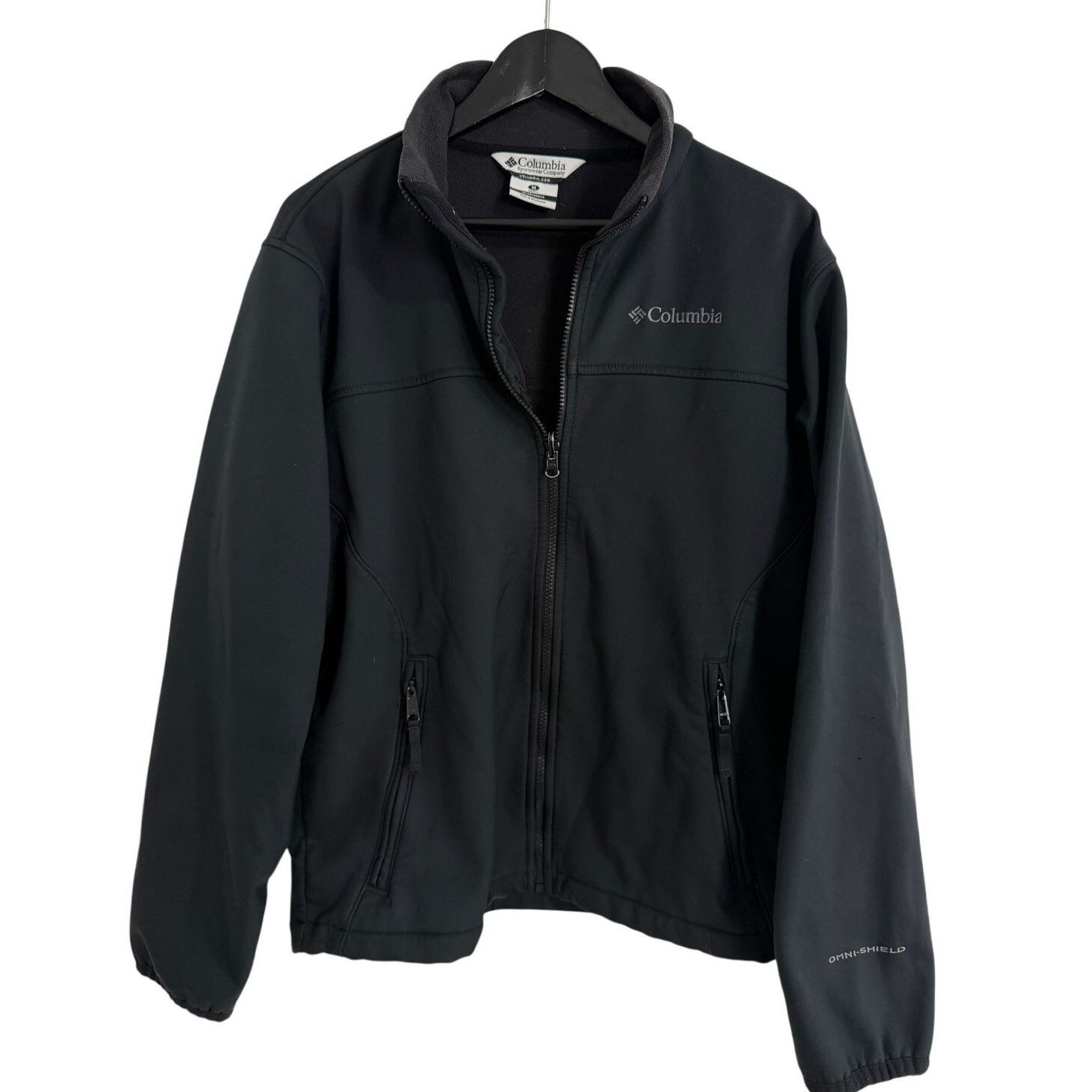 Columbia Black Columbia Omni-Shield Softshell Performance Jacket Sz M Size US M / EU 48-50 / 2 - 1 Thumbnail