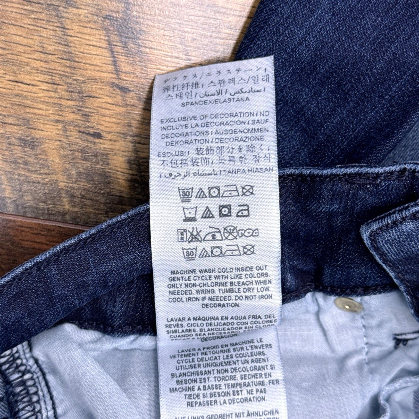 Guess Guess Jeans Womens 26 Low Rise Stretch Distressed Patch Fit Skinny Denim Blue 5-Pocket City Modern Regular Size 26" / US 2 / IT 38 - 6 Thumbnail