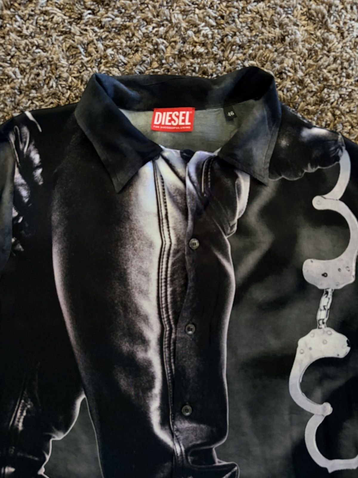 Diesel Diesel handcuffs t-shirt Size US S / EU 44-46 / 1 - 3 Thumbnail
