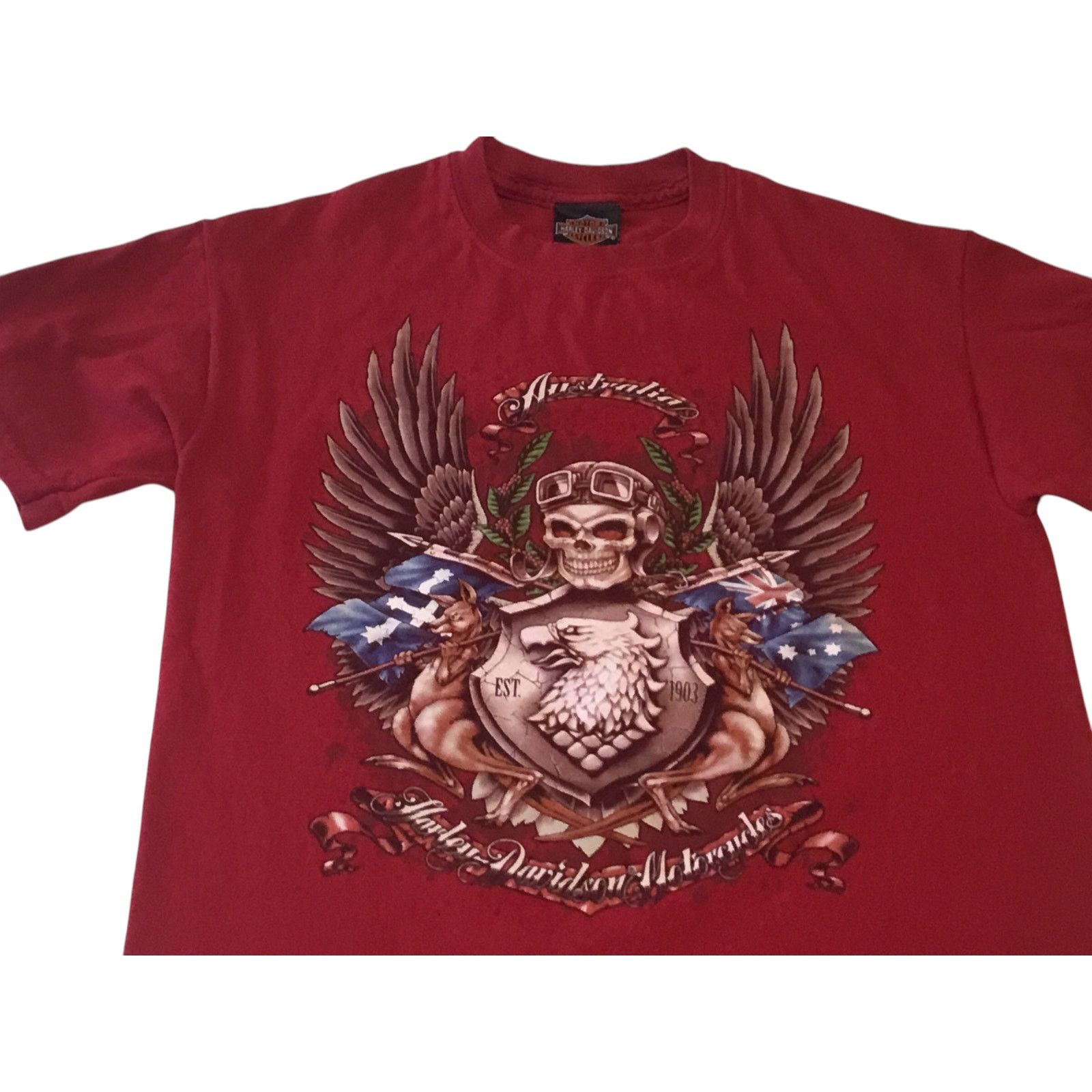 Harley Davidson Harley Davidson Harley-Heaven Melbourne Australia T-Shirt S Size US S / EU 44-46 / 1 - 2 Thumbnail