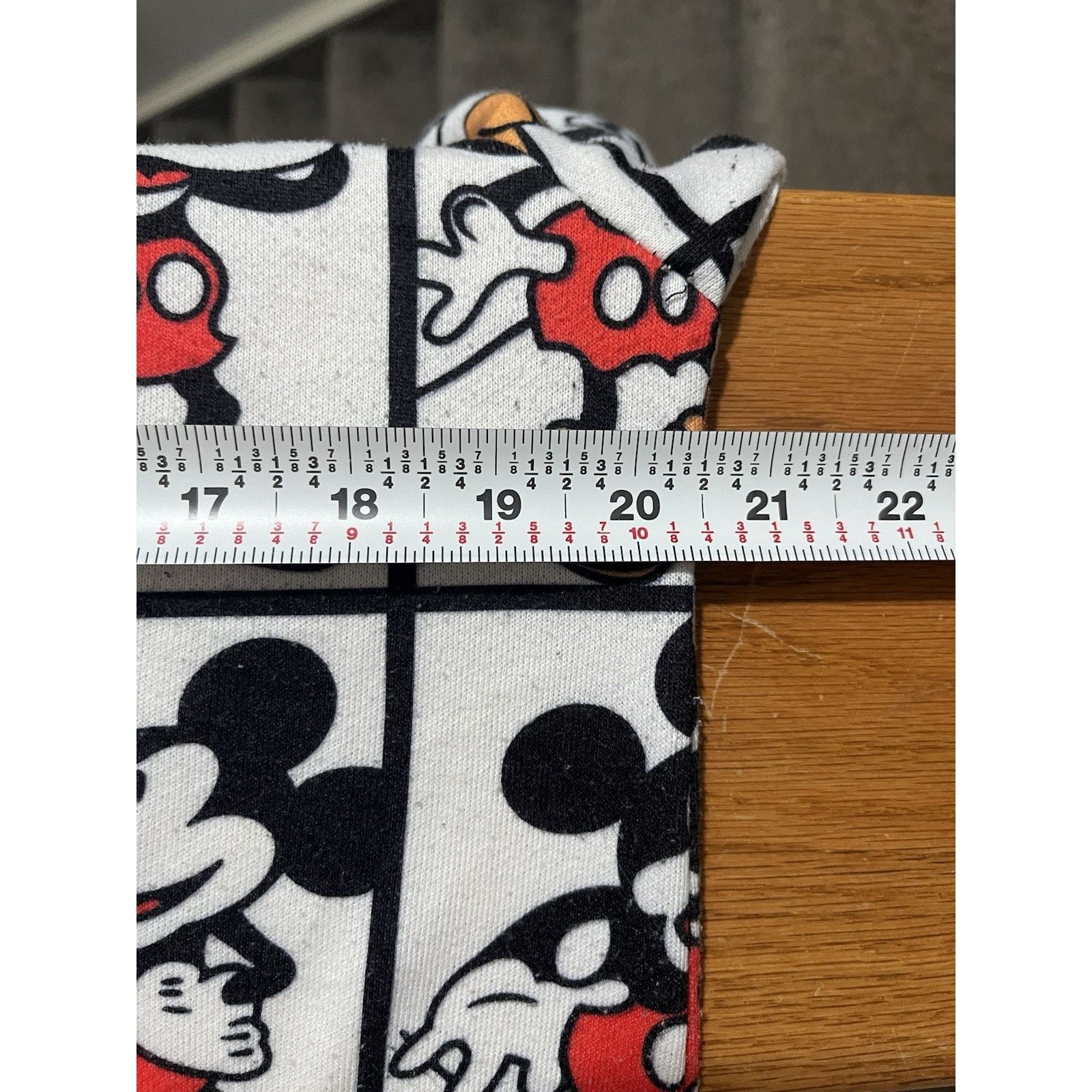 Other Vintage Mickey Mouse AOP Shirt Collared Sz M Disney Size US M / EU 48-50 / 2 - 5 Thumbnail