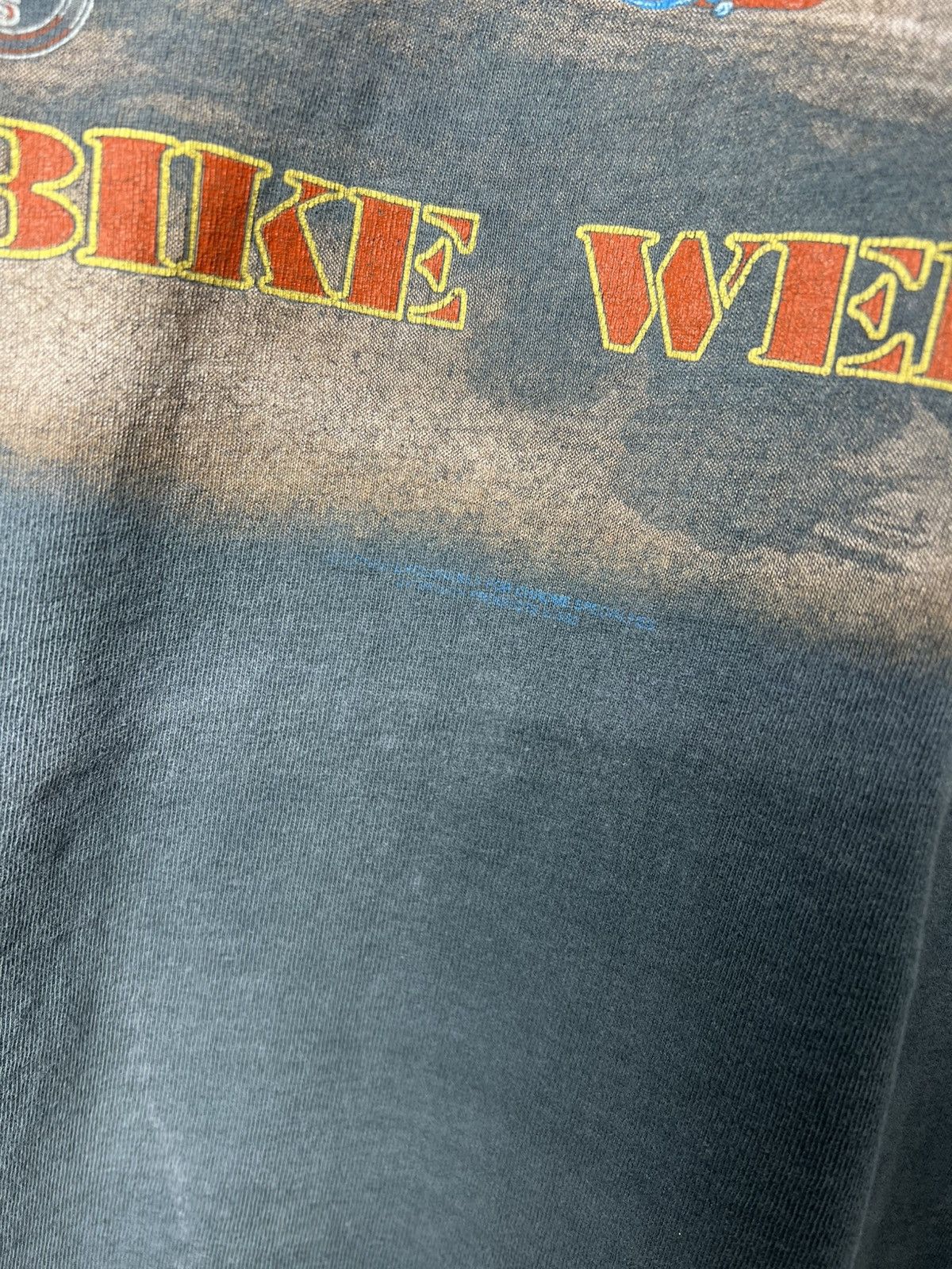 Harley Davidson Vintage 1994 Daytona Beach Bike Sexy Girl Motorcycle T-Shirt Size US XL / EU 56 / 4 - 6 Thumbnail