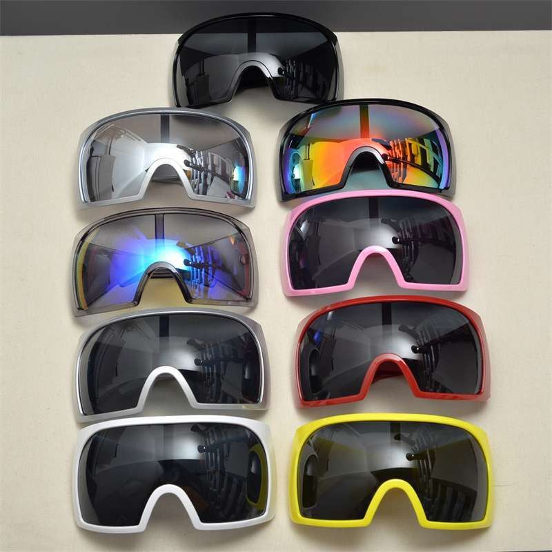 VIBE Dark Street ins style custom avant-garde sunglasses Size ONE SIZE - 3 Thumbnail