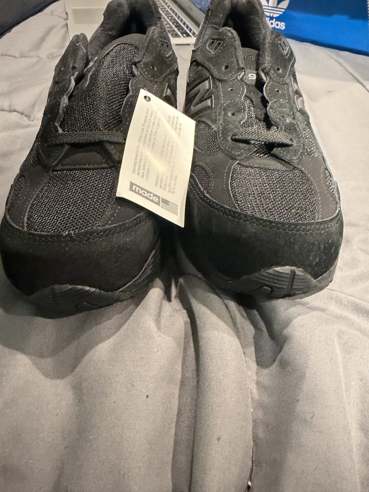 New Balance New balance 992 triple black Size US 10.5 / EU 43-44 - 6 Thumbnail