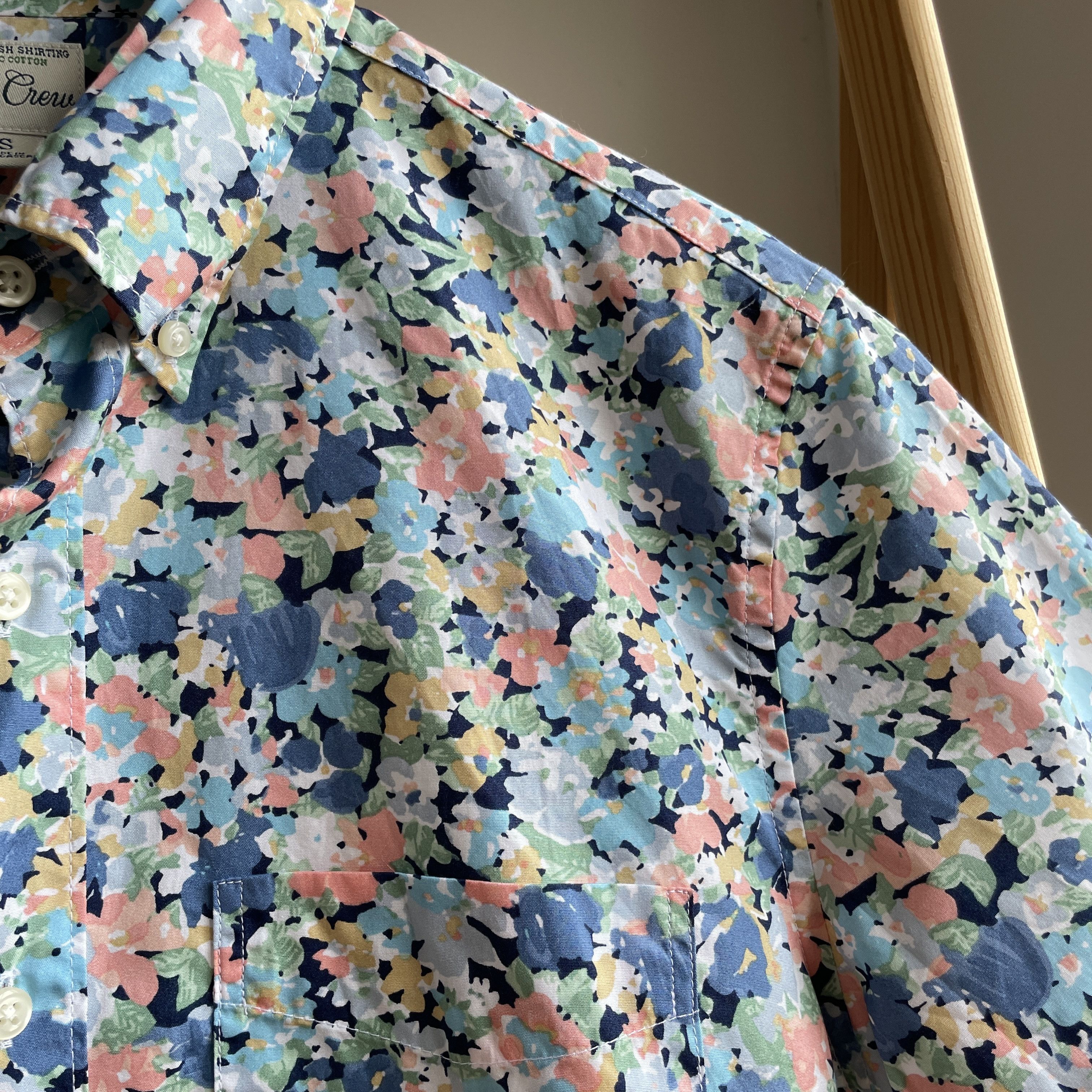 J.Crew J.Crew Floral Print Slim Fir Short Sleeve Shirt Size S Size US S / EU 44-46 / 1 - 4 Thumbnail