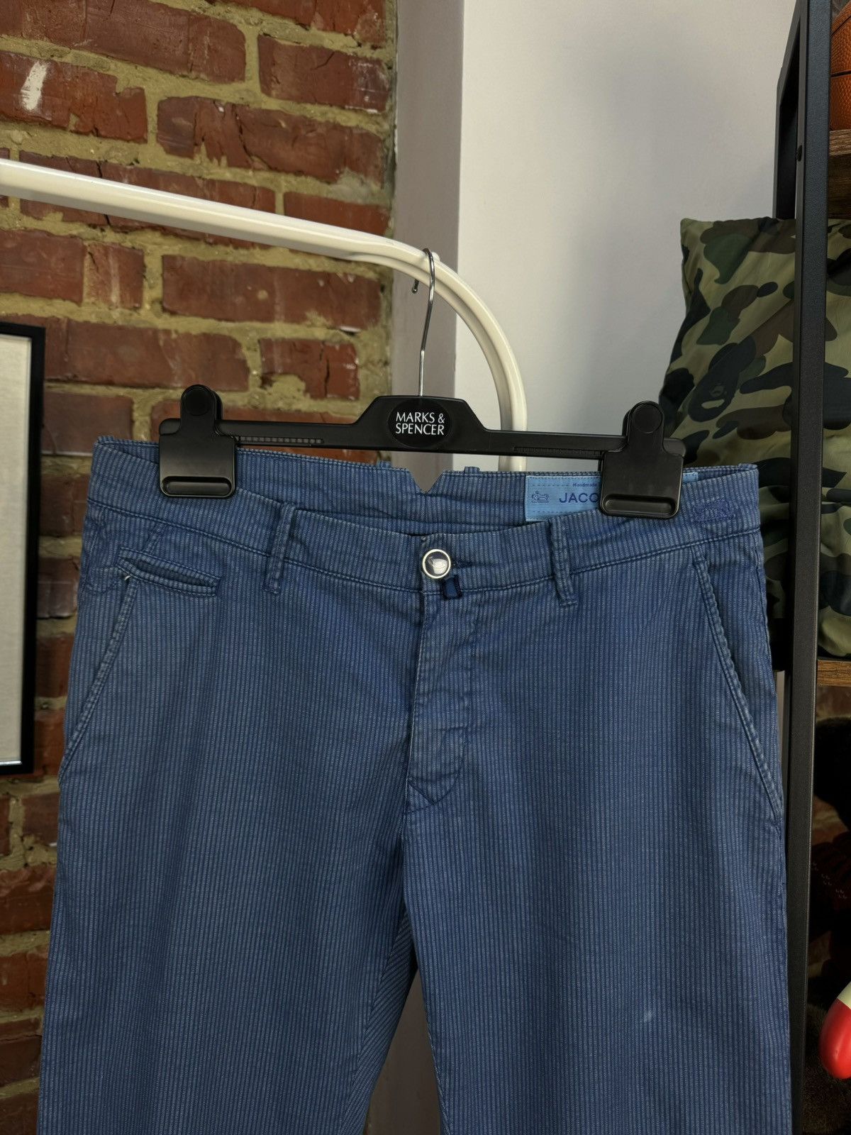 Designer × Jacob Cohen JACOB COHEN Academy Bobby Premium Edition Chino Slim Pants Size US 31 - 5 Thumbnail