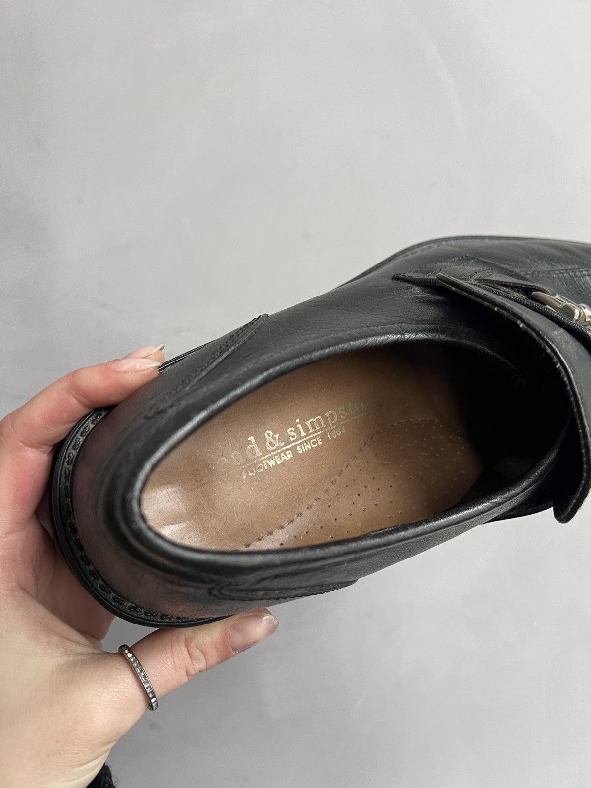 If Six Was Nine Leather Oxford Lofers Classic Shoes Gucci style y2k Size US 9 / EU 42 - 11 Thumbnail