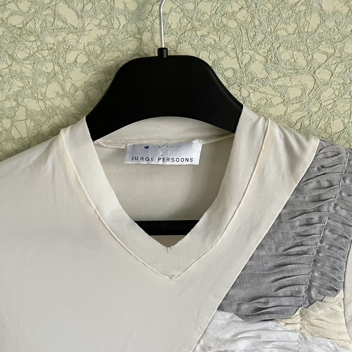 Jurgi Persoons SS02 Ruched Patch Top Size S / US 4 / IT 40 - 3 Thumbnail