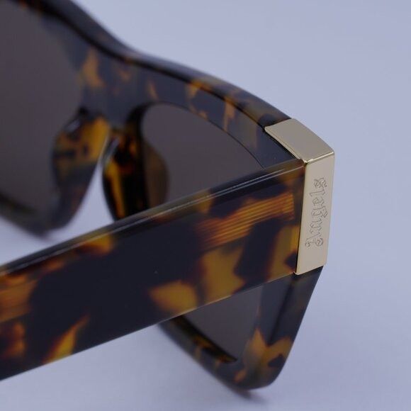 Palm Angels Palm Angels PERI099 HOLLYWOOD 6064 Sunglasses Havana Cat Eye Size ONE SIZE - 10 Thumbnail