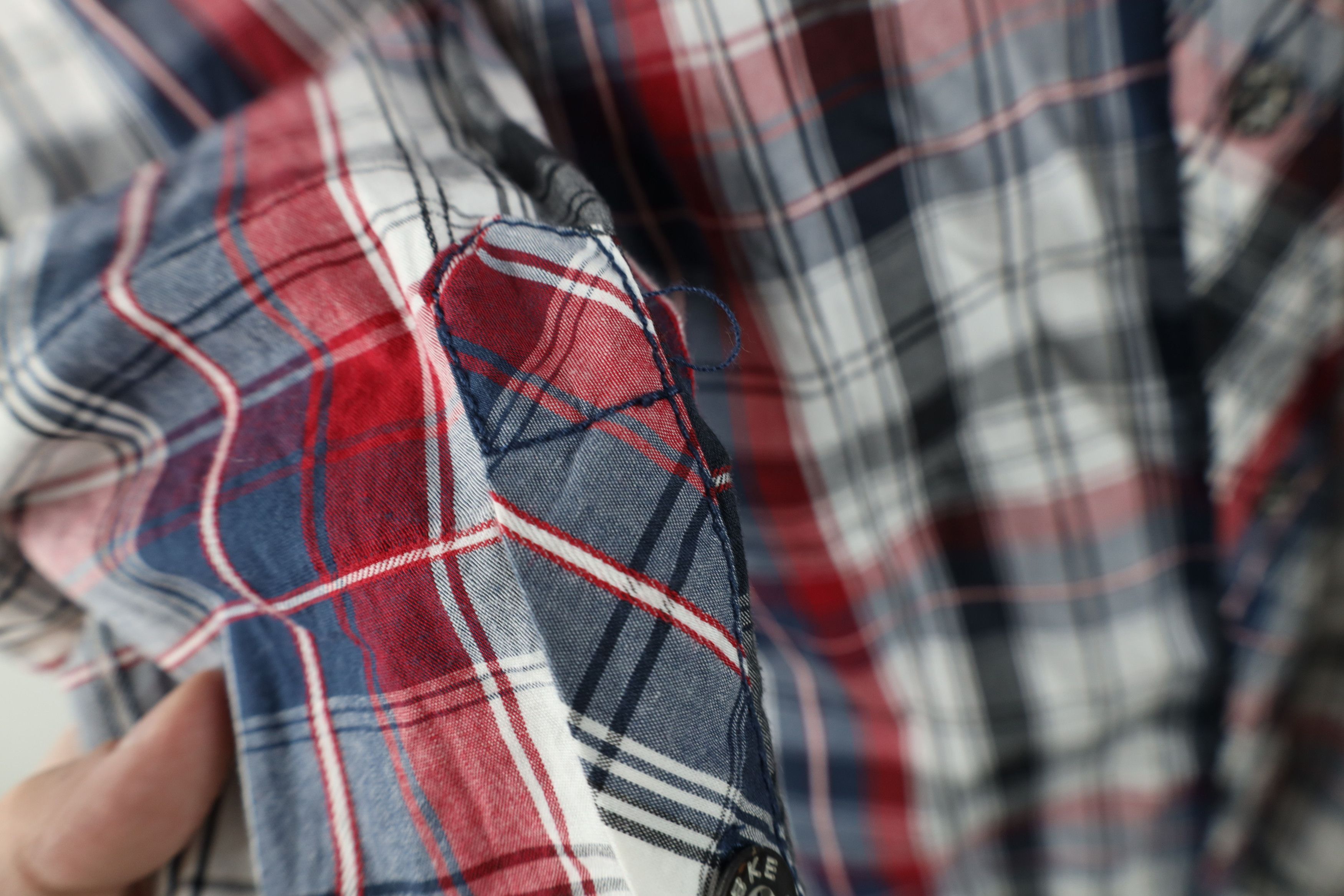 Vintage Buckle BKE Thick Stitch Collared Button Shirt Plaid Cotton Size US XL / EU 56 / 4 - 5 Thumbnail
