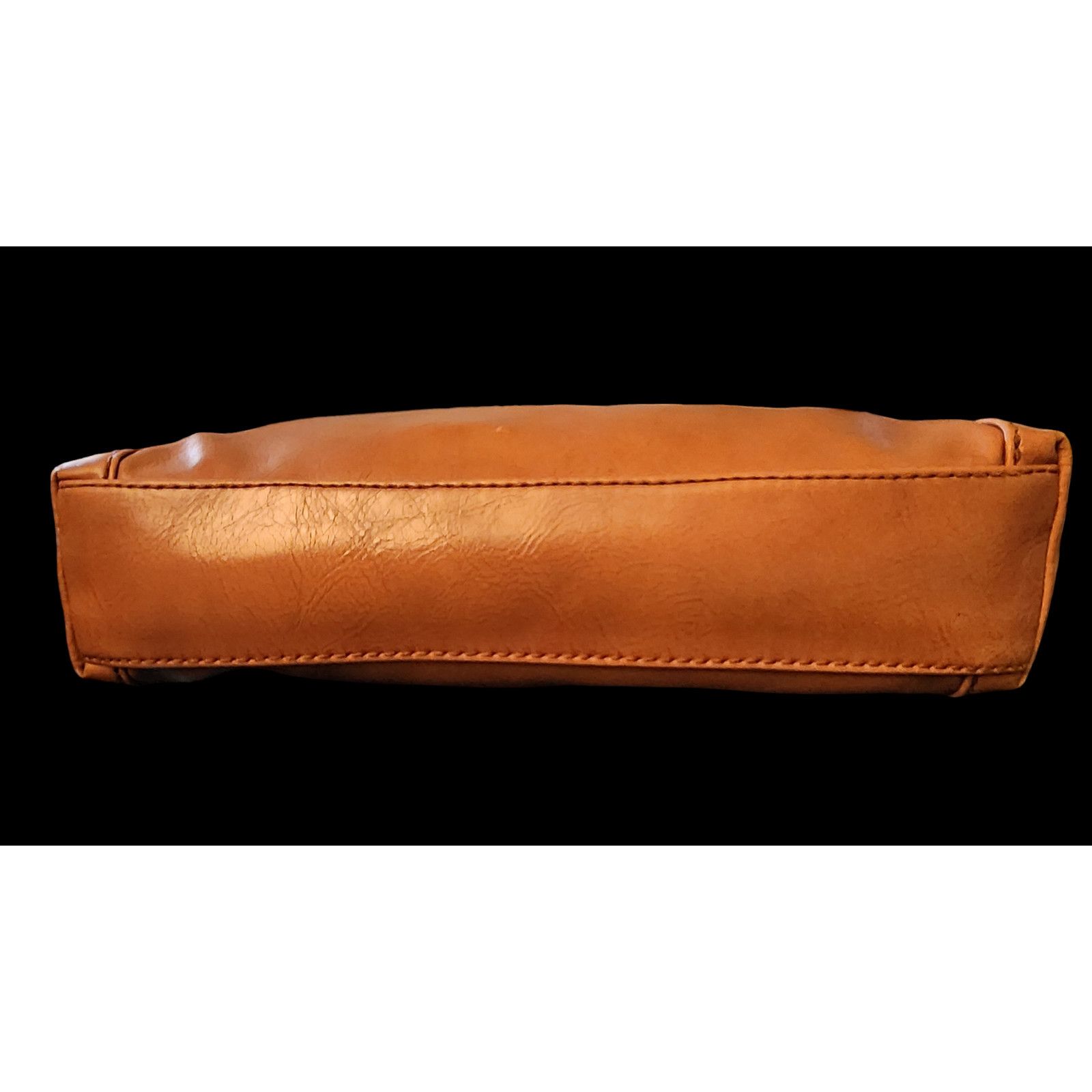 Liz Claiborne Liz Claiborne Faux Leather Small Handbag Purse tan Size ONE SIZE - 4 Thumbnail
