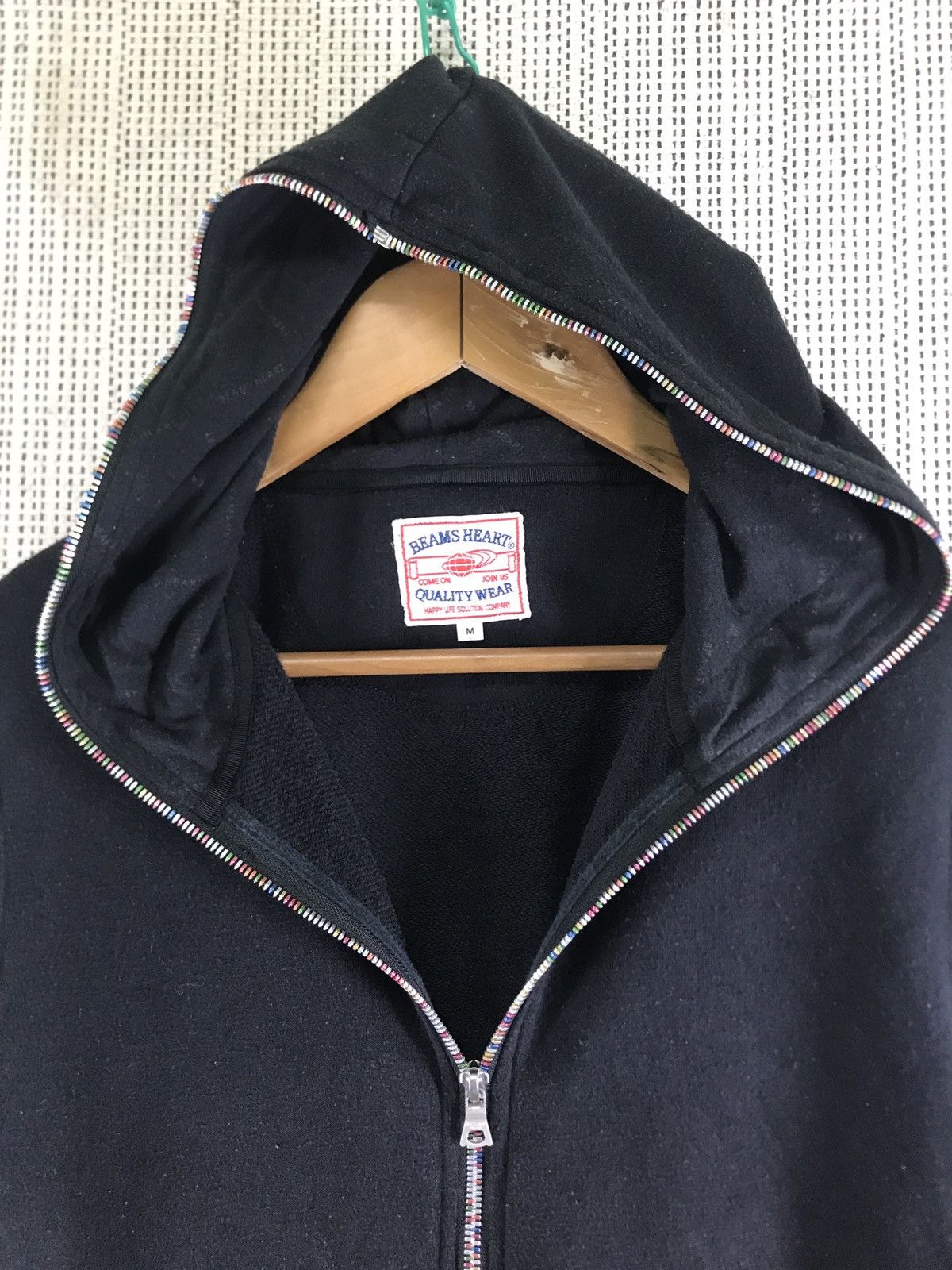 Beams Plus × Japanese Brand × Vintage rare!! vintage beams heart full zip quality wear Size US M / EU 48-50 / 2 - 4 Thumbnail