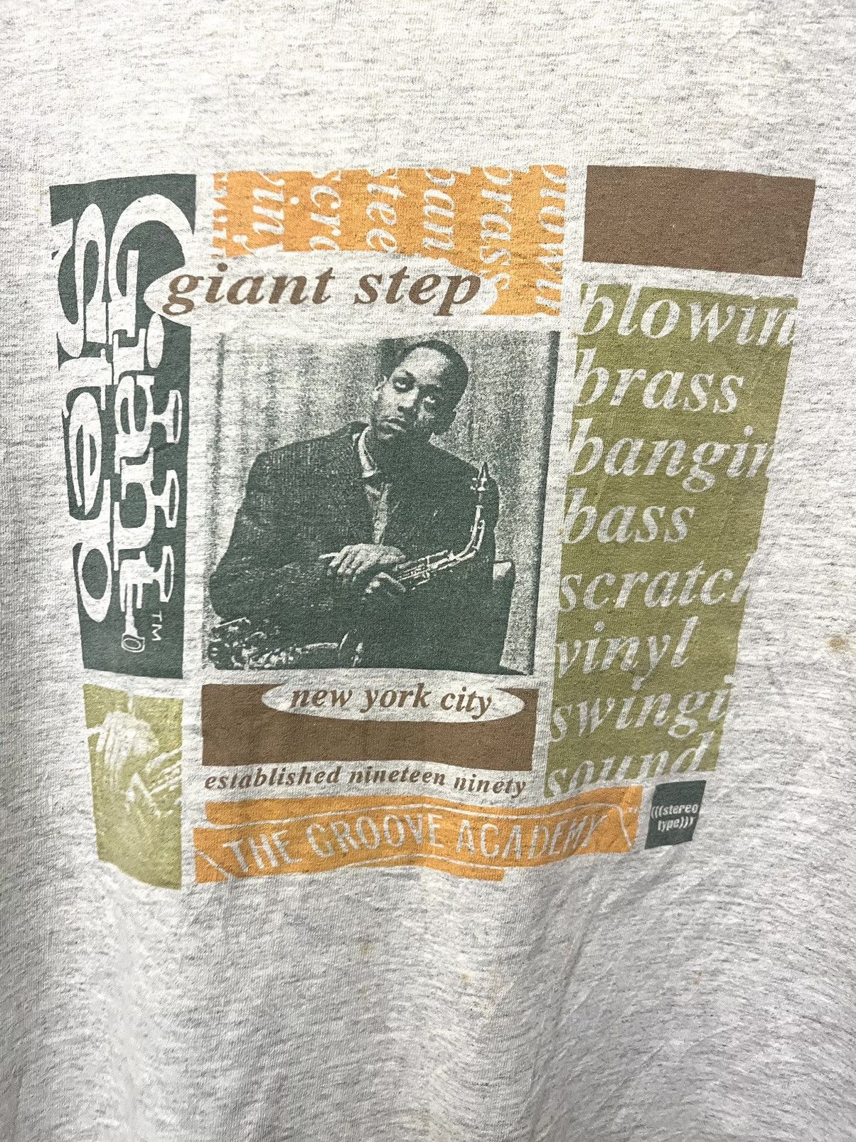 Band Tees × Vintage Vintage 90’s John Coltrane Giant Steps Blues Jazz Tee Size US L / EU 52-54 / 3 - 2 Thumbnail