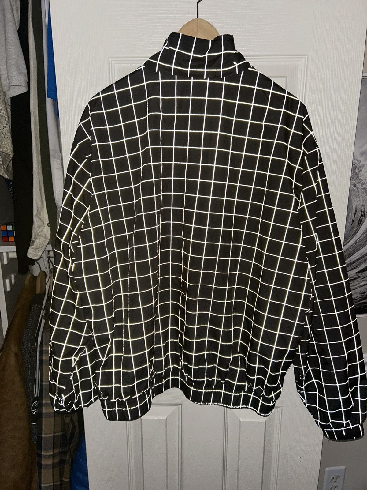 Nike × Vintage Vintage Reflective Nike Rain Jacket Size US M / EU 48-50 / 2 - 6 Thumbnail