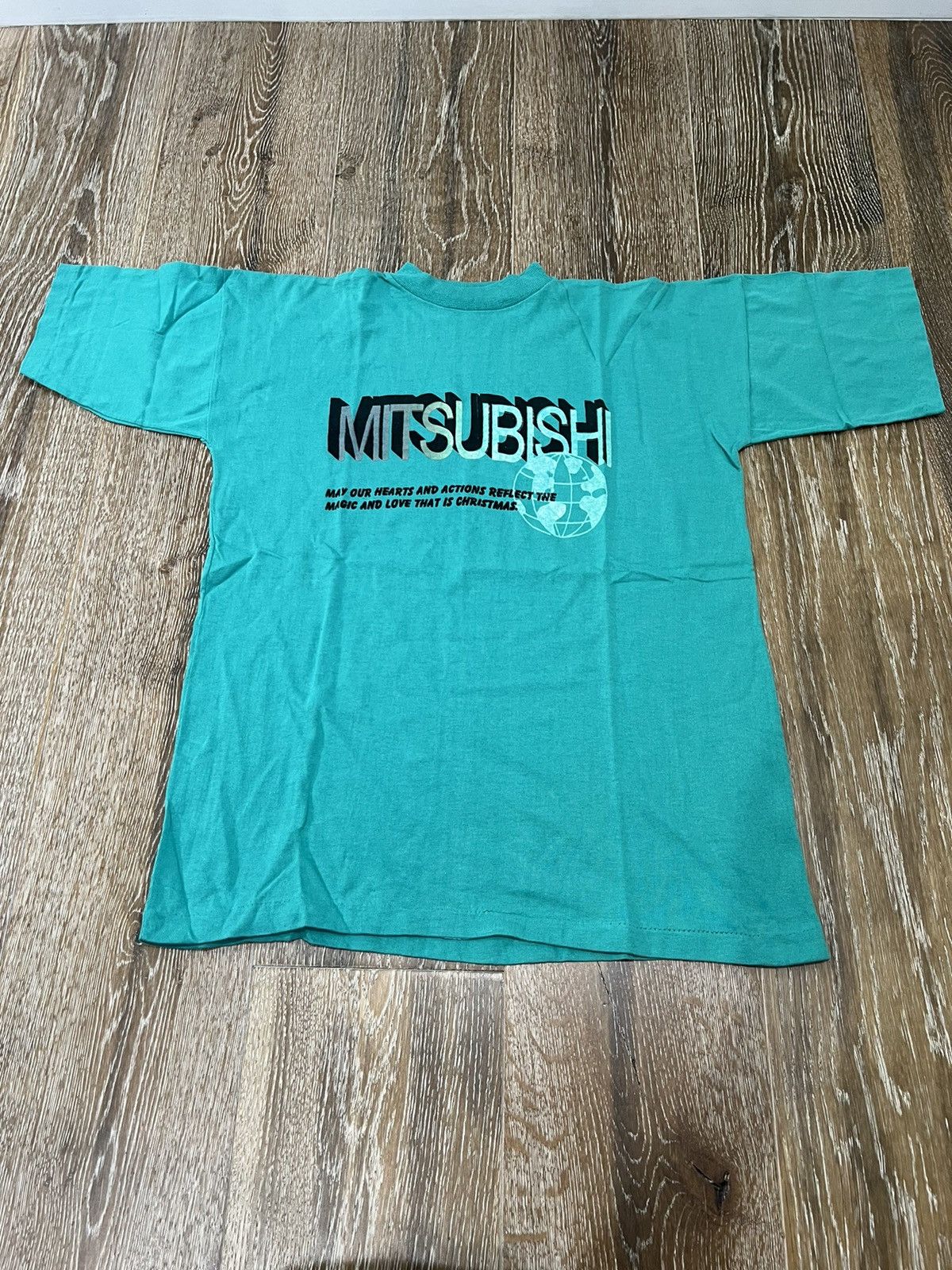Vintage Vintage Mitsubishi tee Size US S / EU 44-46 / 1 - 1 Thumbnail