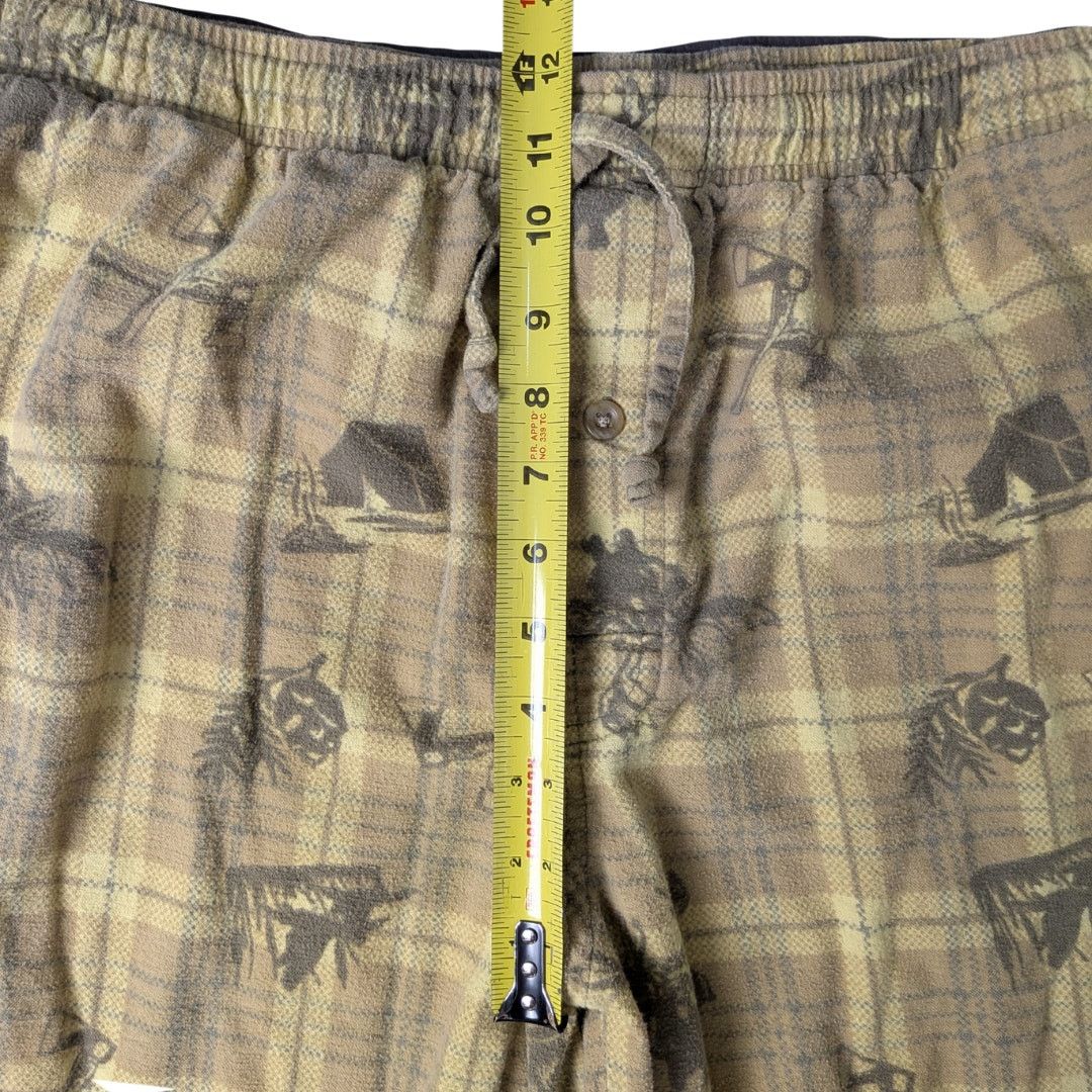 Faded Glory Vintage Faded Glory Camping/Woodland Pattern Pajama Pants Size US 36 / EU 52 - 5 Thumbnail