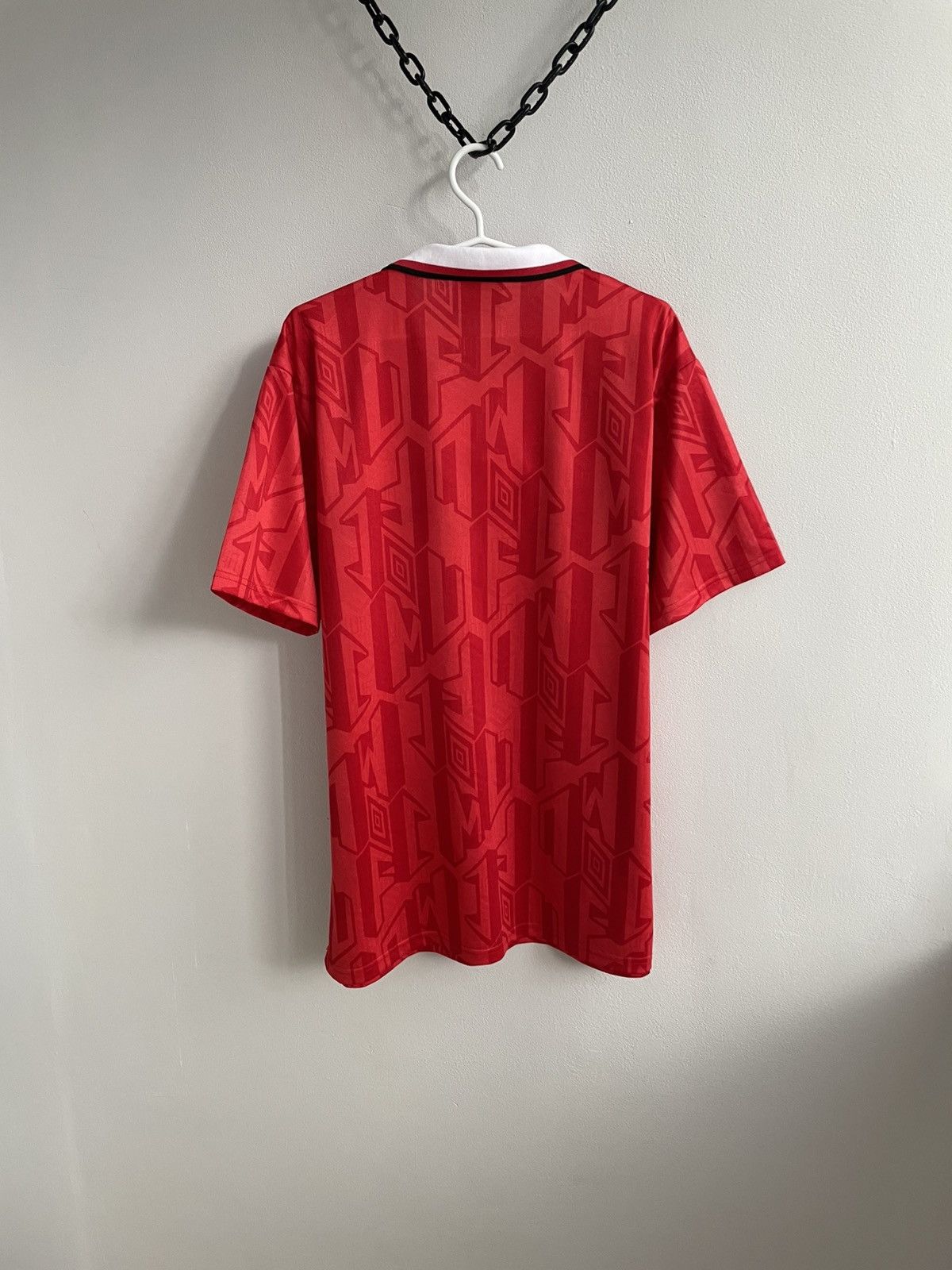 Vintage MANCHESTER UNITED 1992 1993 1994 Reissue Fotbal Shirt Jersey Size US XL / EU 56 / 4 - 10 Thumbnail