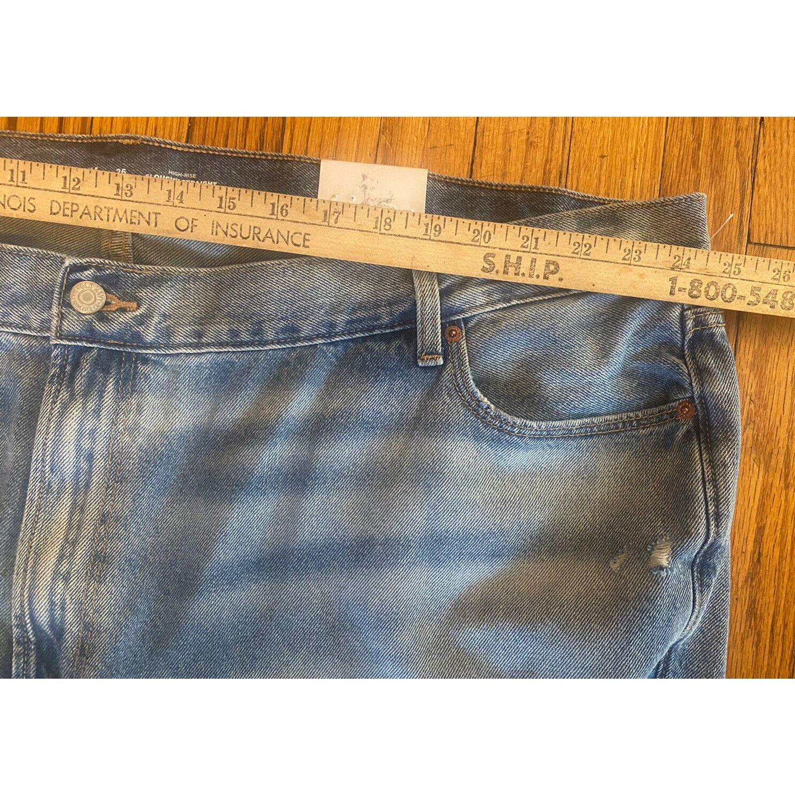 Old Navy NWT Old Navy High Waist Cropped Jeans Women Plus 26 Size 26" / US 2 / IT 38 - 6 Thumbnail