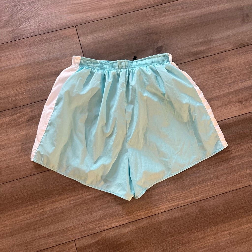 Nike Nike Y2K Blue Athletic Workout Shorts Women Small Bin C-100 Size 26" / US 2 / IT 38 - 4 Thumbnail
