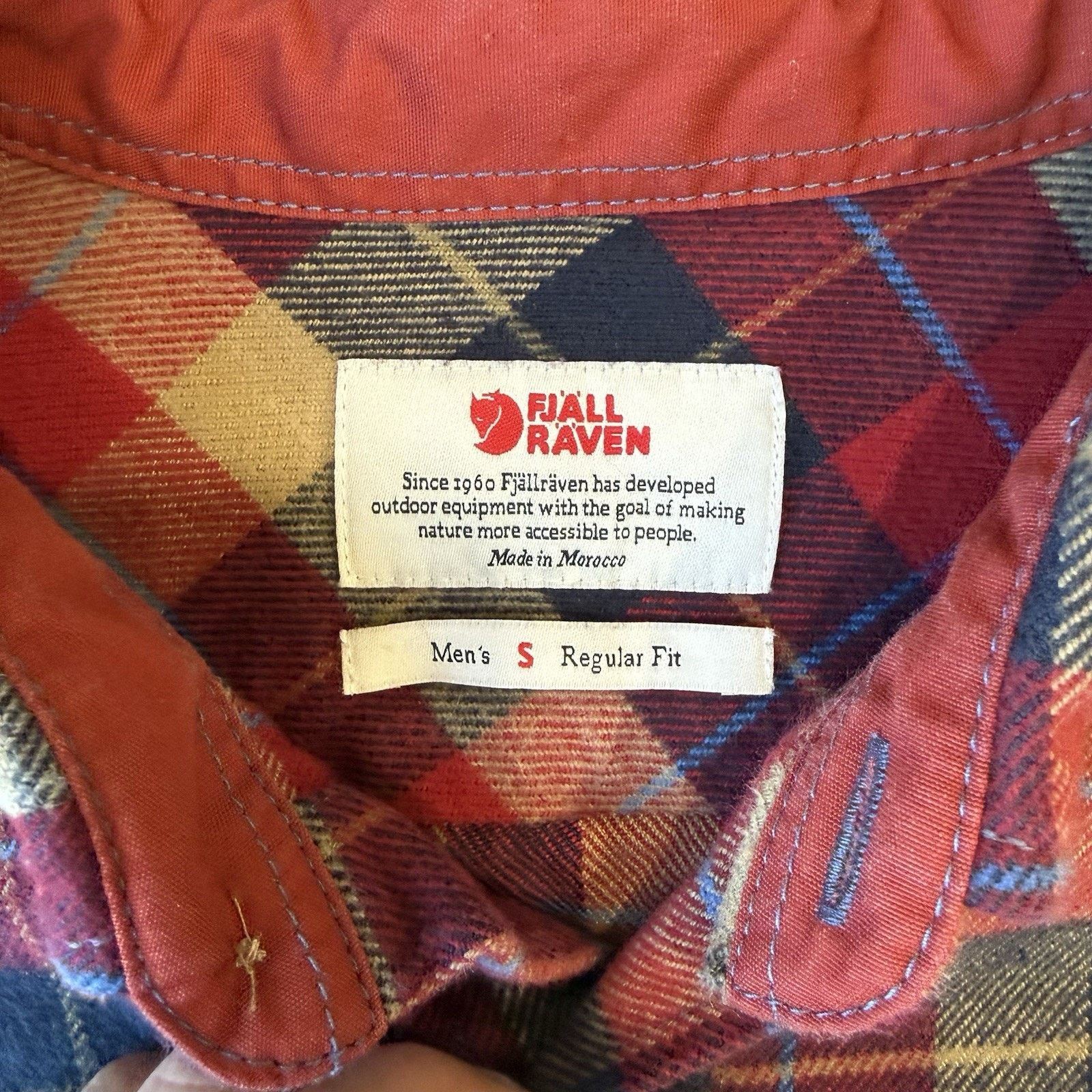 Fjallraven Fjallraven Singi Heavy Flannel Multicolor Long Sleeve Button Size US S / EU 44-46 / 1 - 8 Thumbnail