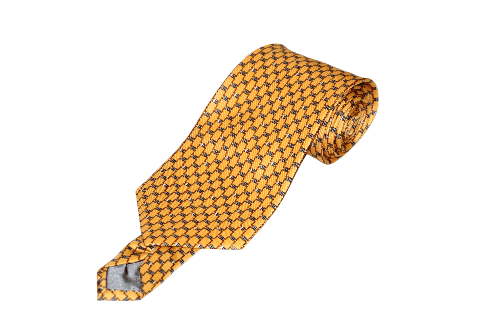Dior Dior Homme Abstract Pattern Hand Made Silk TIe Size ONE SIZE - 1 Thumbnail