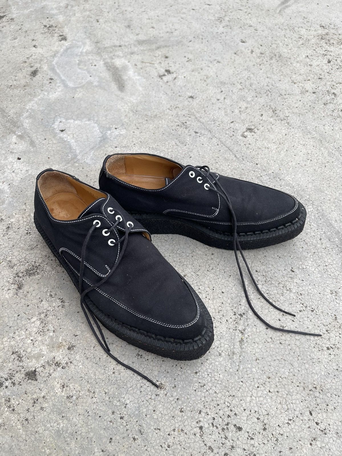 Japanese Brand × Limi Feu × Yohji Yamamoto Limi Feu Creeper Shoes 7uk Woman Punk Goth Yohji Yamamoto Size US 7 / IT 37 - 6 Thumbnail