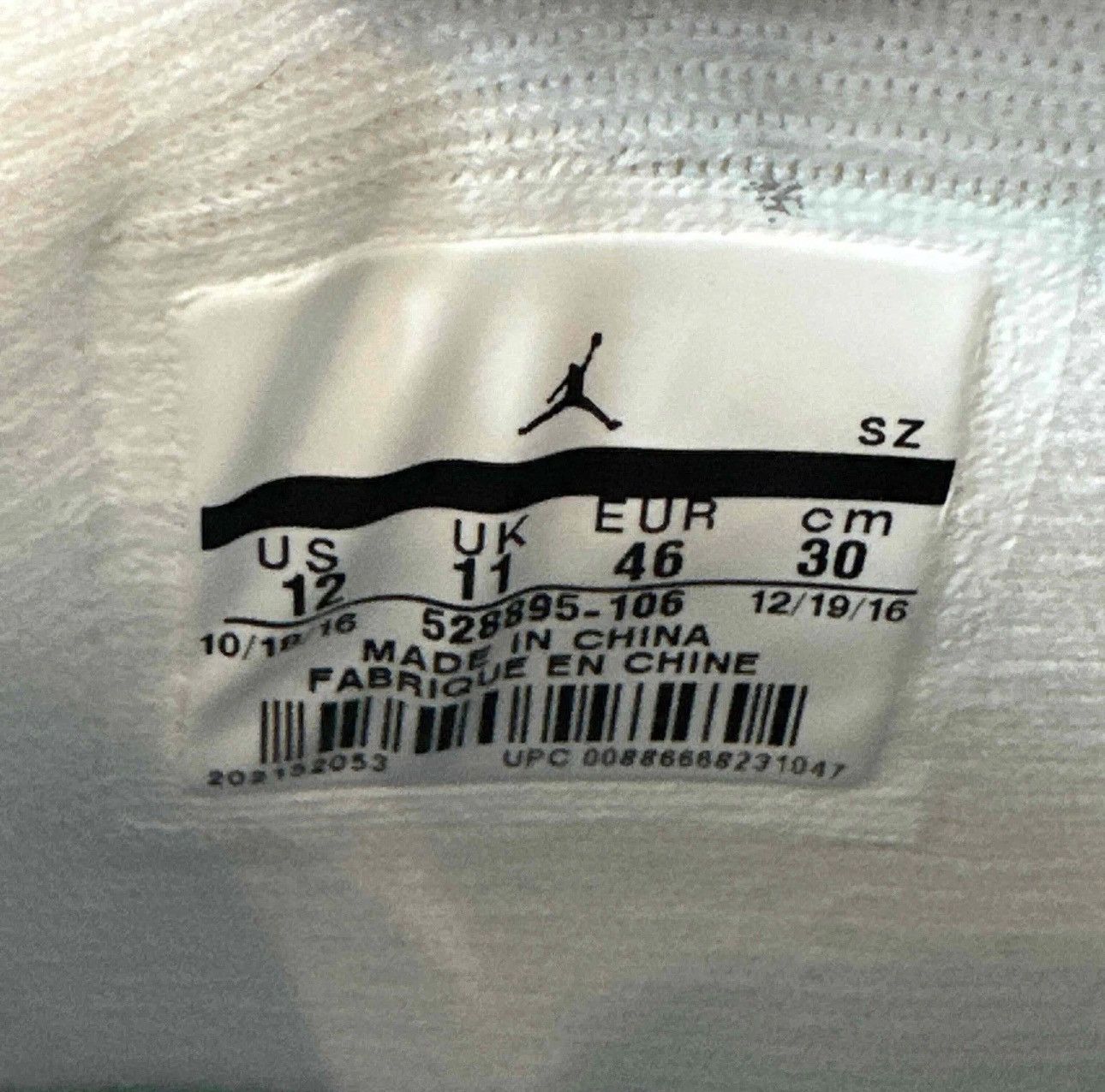 Jordan Brand Jordan 11 Retro Low University Blue 2017 Size US 12 / EU 45 - 7 Thumbnail