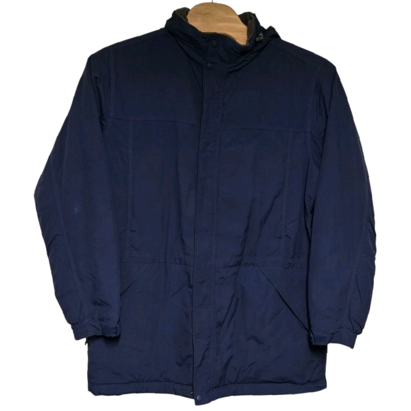 Vintage VINTAGE LL Bean Nylon Full Zip Jacket Blue Men XL Tall Parka Full Zip Thinsulate Polartec BDX Size US XL / EU 56 / 4 - 2 Thumbnail