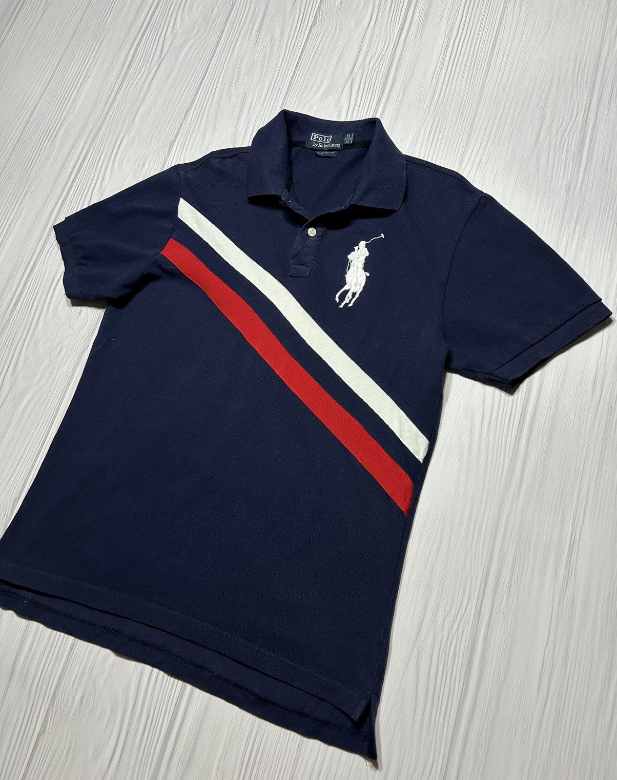 Polo Ralph Lauren Vintage Polo Ralph Lauren Big Pony Polo Size US L / EU 52-54 / 3 - 2 Thumbnail