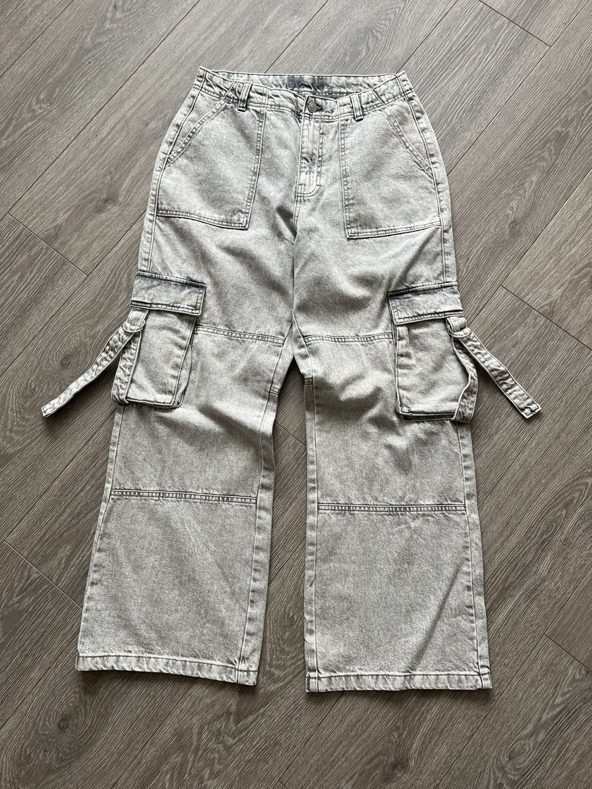 Vintage Vintage Y2K Dragon Baggy Jeans Cargo Pants Wide Leg Size US 30 / EU 46 - 10 Thumbnail