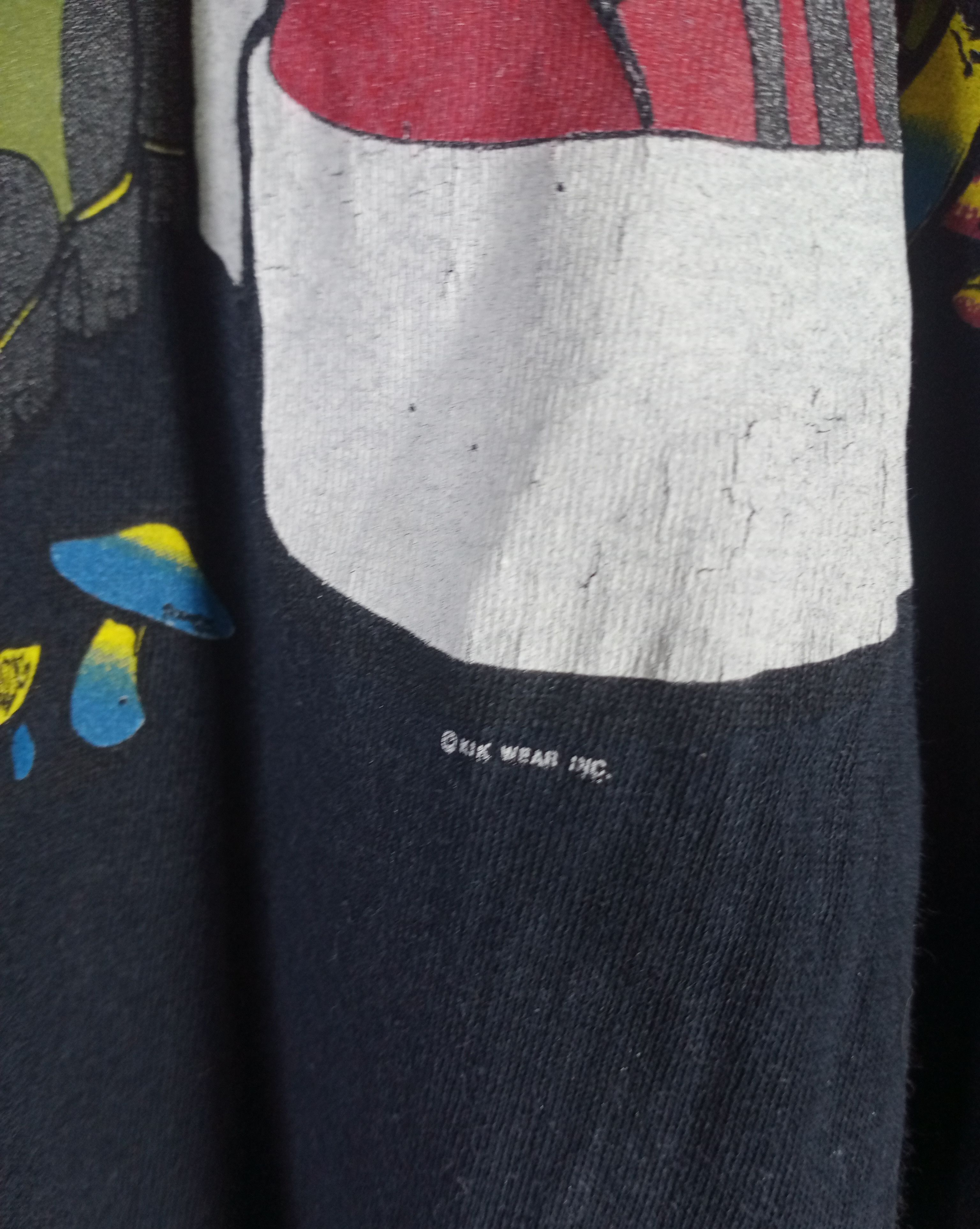 Rap Tees RARE VINTAGE KIK WEAR SKATE HIP HOP TSHIRT Size US XL / EU 56 / 4 - 4 Thumbnail