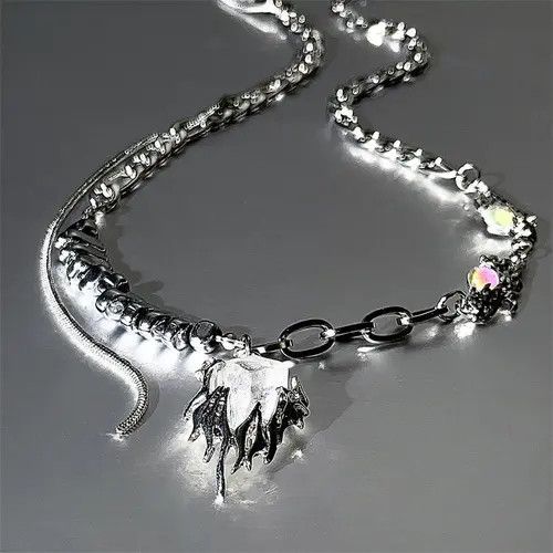 Other Hip-hop STEAL! Y2K Chains Necklace Chain Size ONE SIZE - 1 Thumbnail