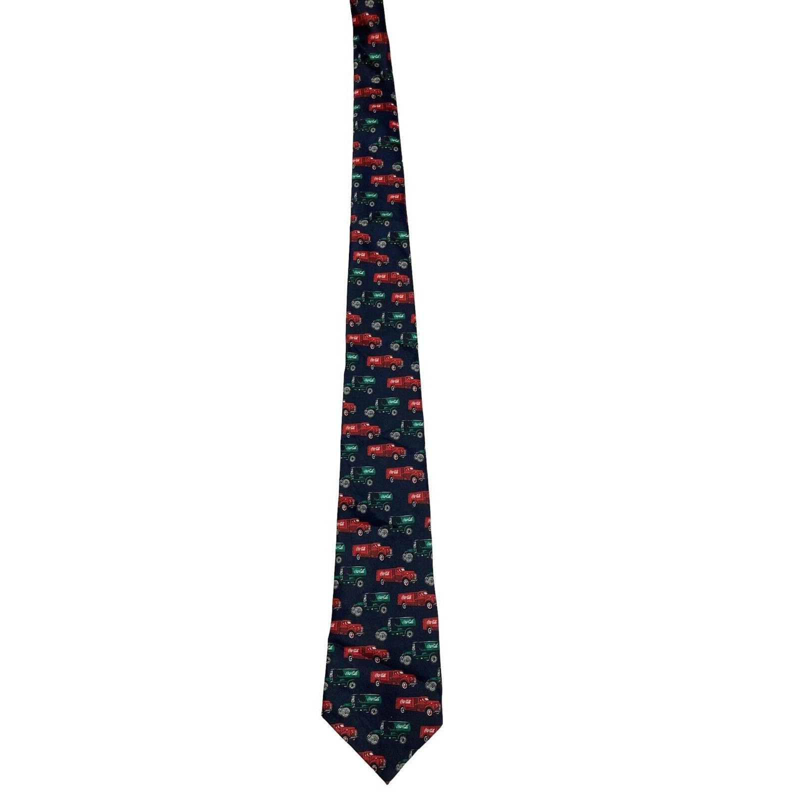 Other Rare Coca Cola Delivery Trucks Vintage Novelty Necktie Size ONE SIZE - 3 Thumbnail