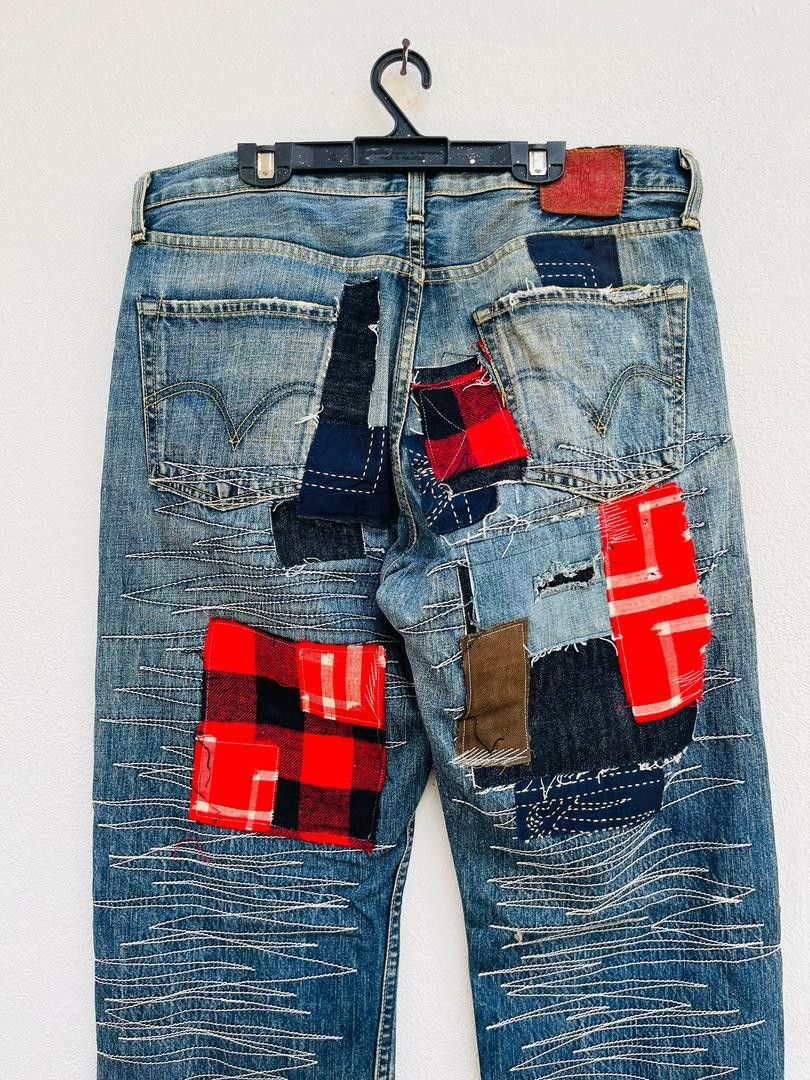 Japanese Brand × Levi's × Vintage Vintage Levis Distressed Japanese Designer Fashion Style Size US 32 / EU 48 - 5 Thumbnail