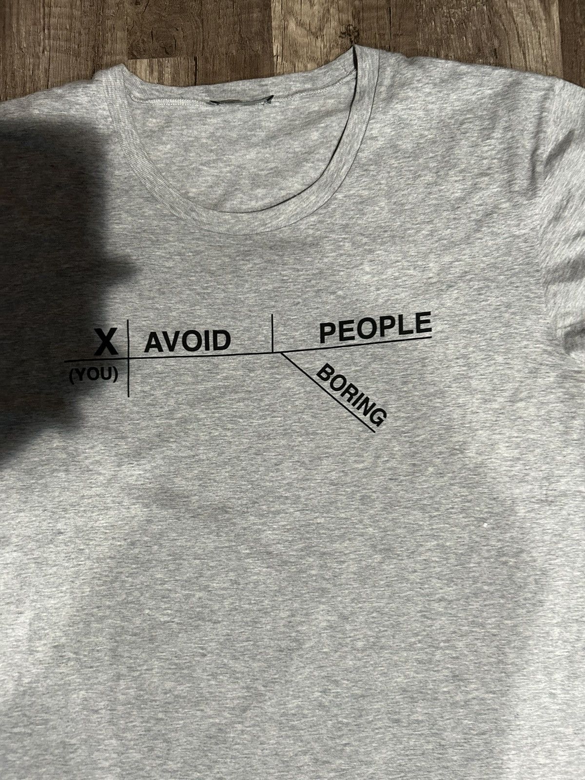 トップス 10ss diorhomme avoid people tee Dior Dior Homme Light Blue 