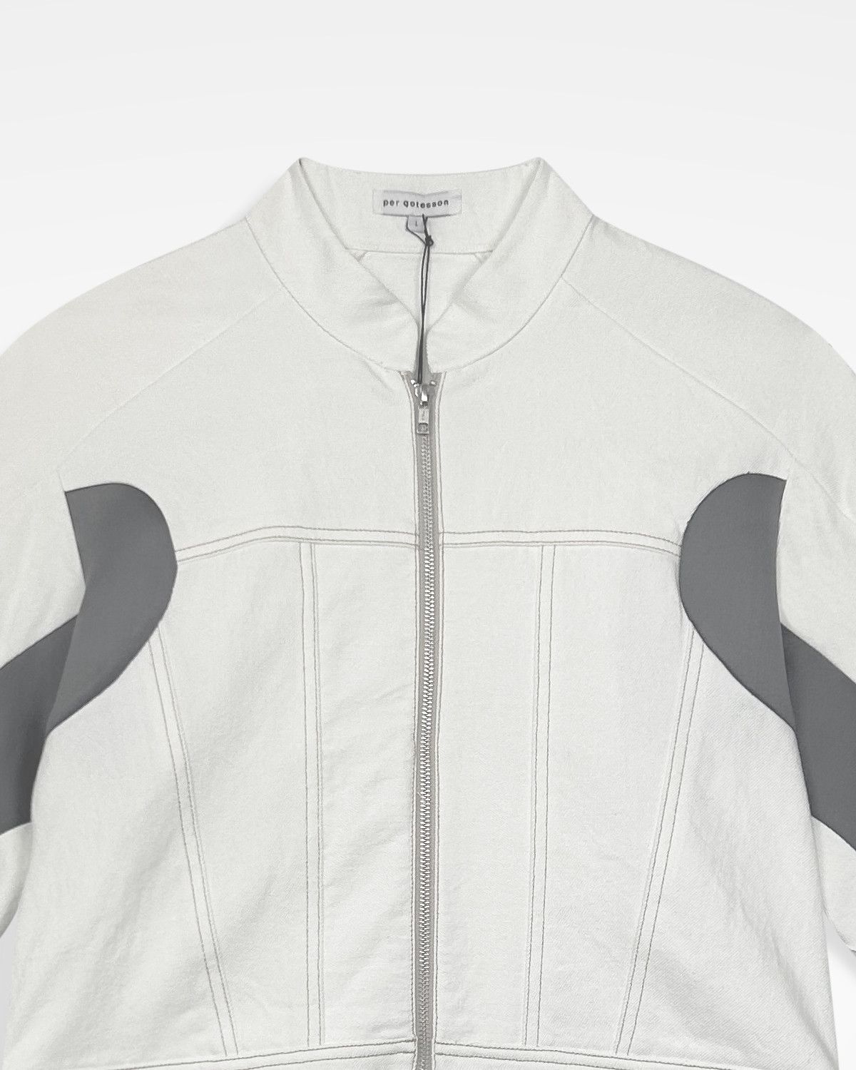 Per Gotesson Per Gotesson, SS23 Fitted Biker Jacket Size US L / EU 52-54 / 3 - 3 Thumbnail