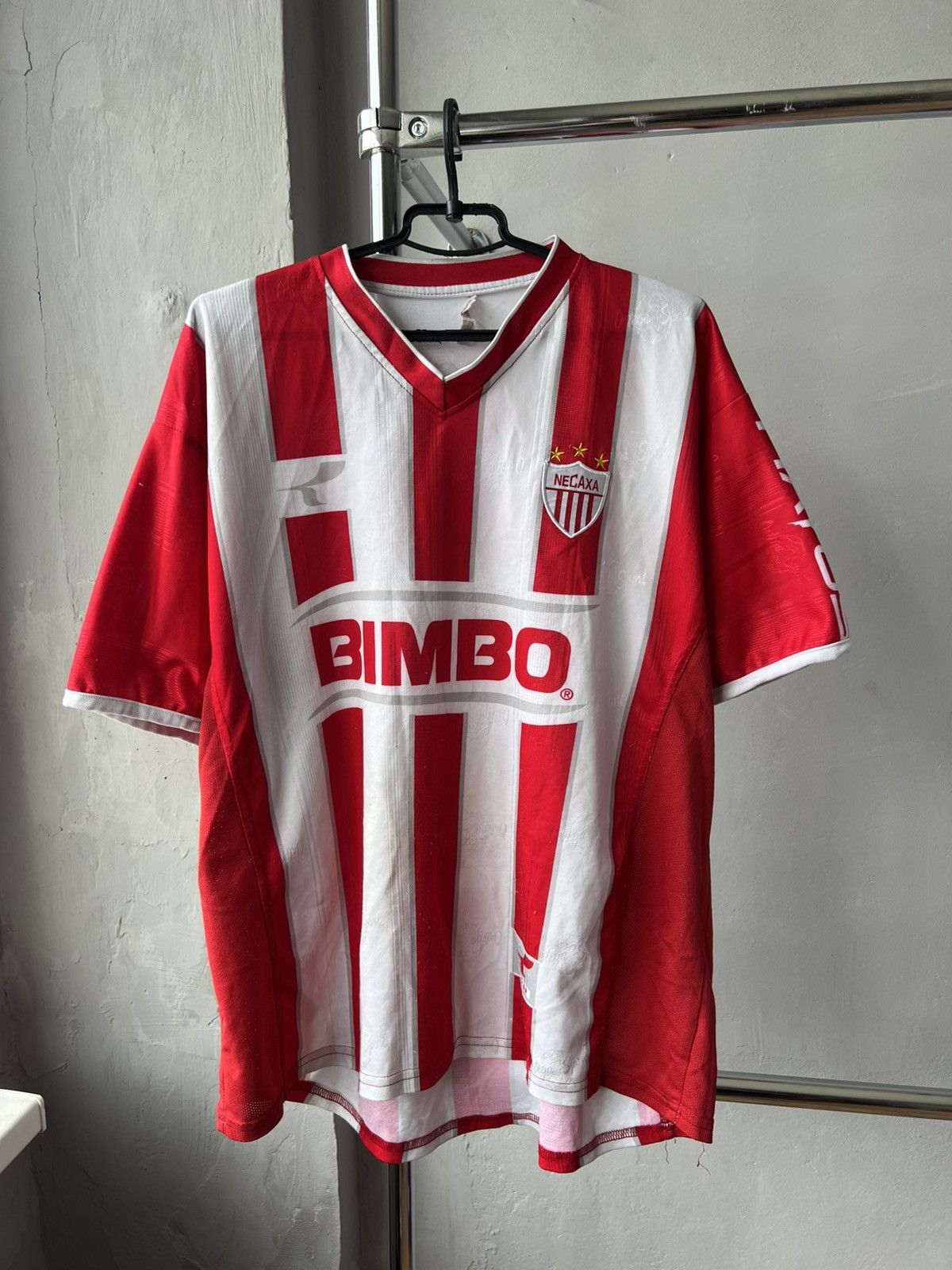 Vintage VINTAGE RAYOS DE NECAXA MEXICO SOCCER JERSEY FOOTBALL SHIRT Size US XXL / EU 58 / 5 - 2 Thumbnail