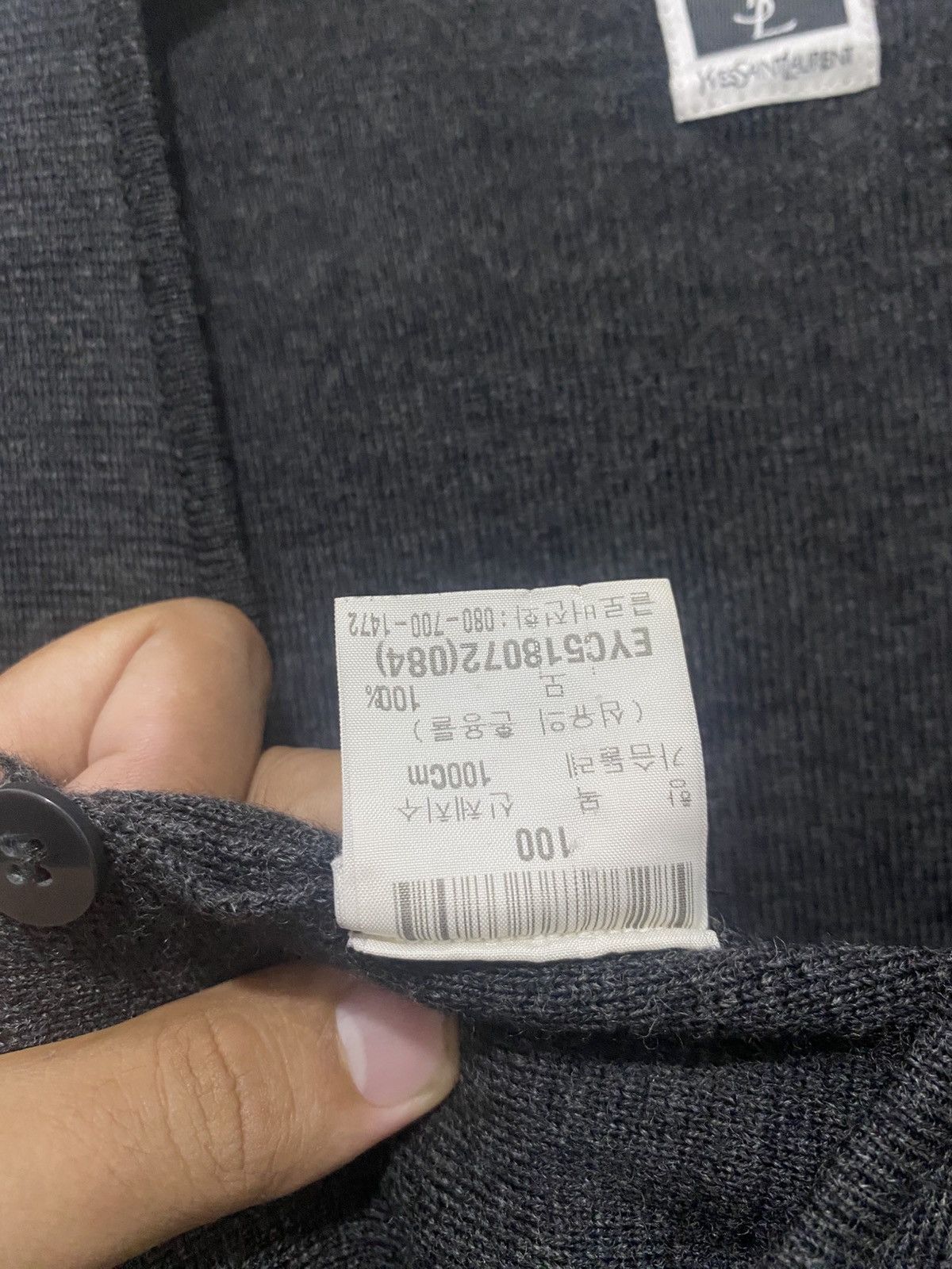 Yves Saint Laurent Vintage 90s Yves Saint Laurent YSL Knit Vest Size US L / EU 52-54 / 3 - 7 Thumbnail