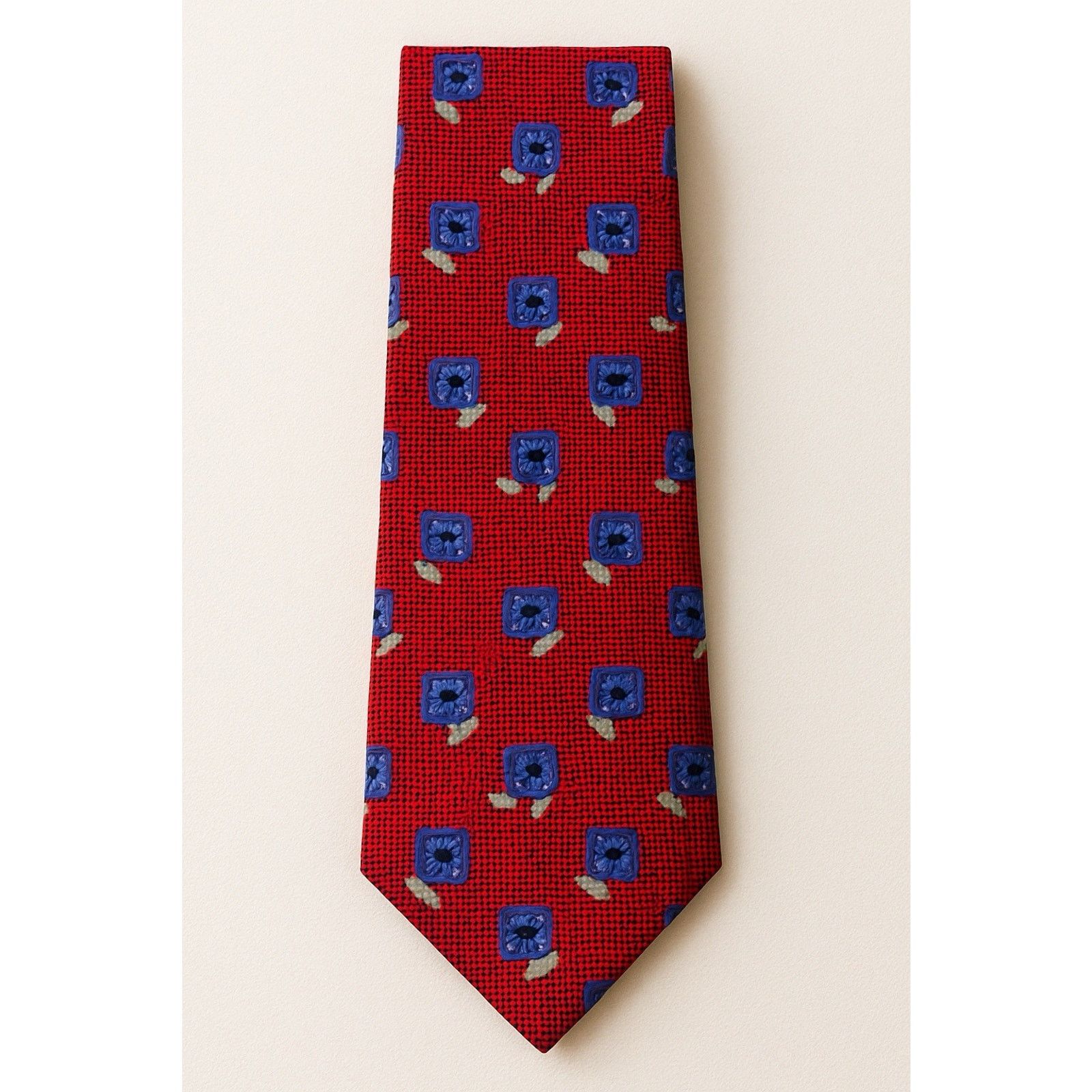 Vintage Biella Silk Tie Made in Italy for Britches of Georgetown VTG Size ONE SIZE - 1 Thumbnail